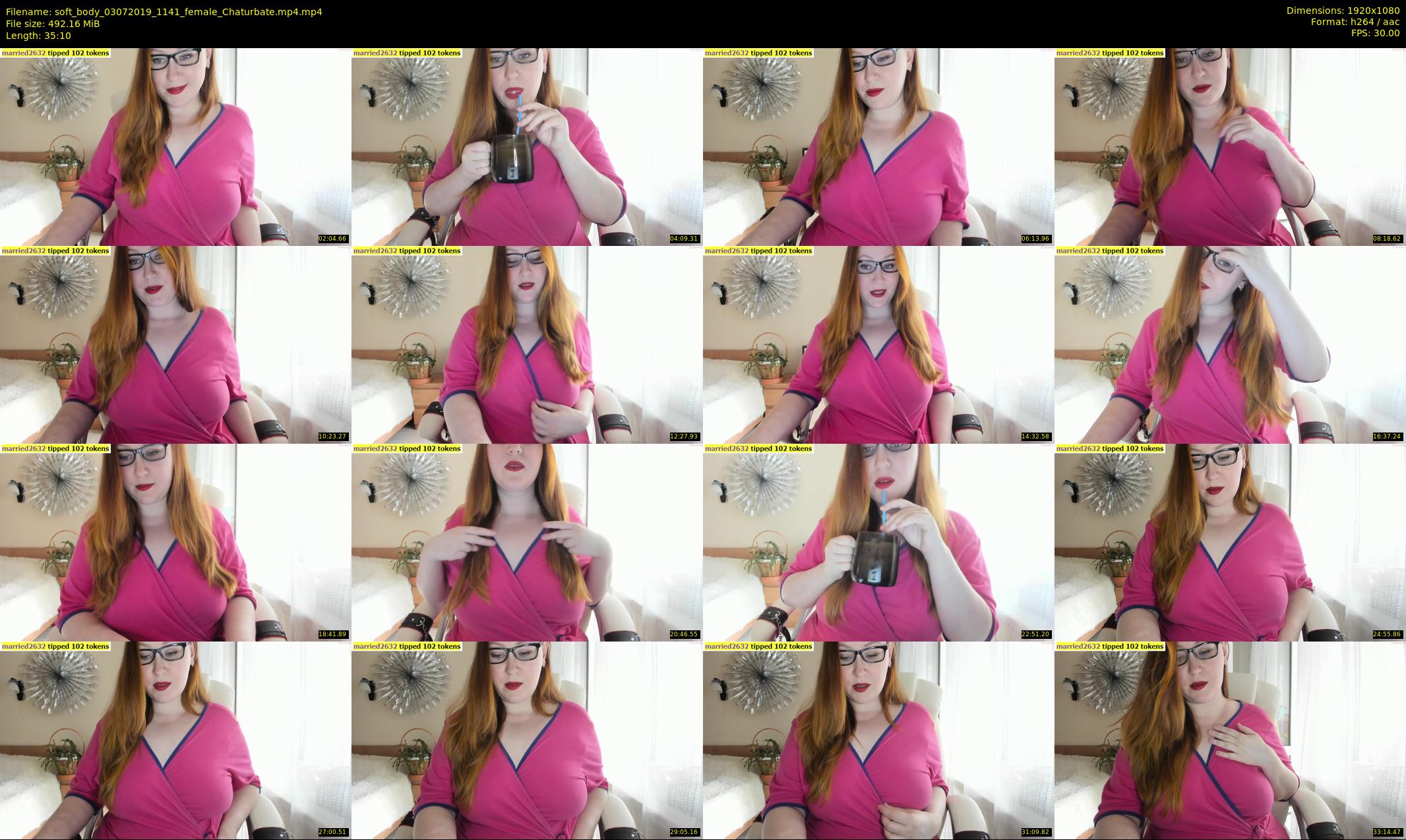 soft_body — 36 minute Chaturbate female cam show recording, 1080p, Jul 3, 2019