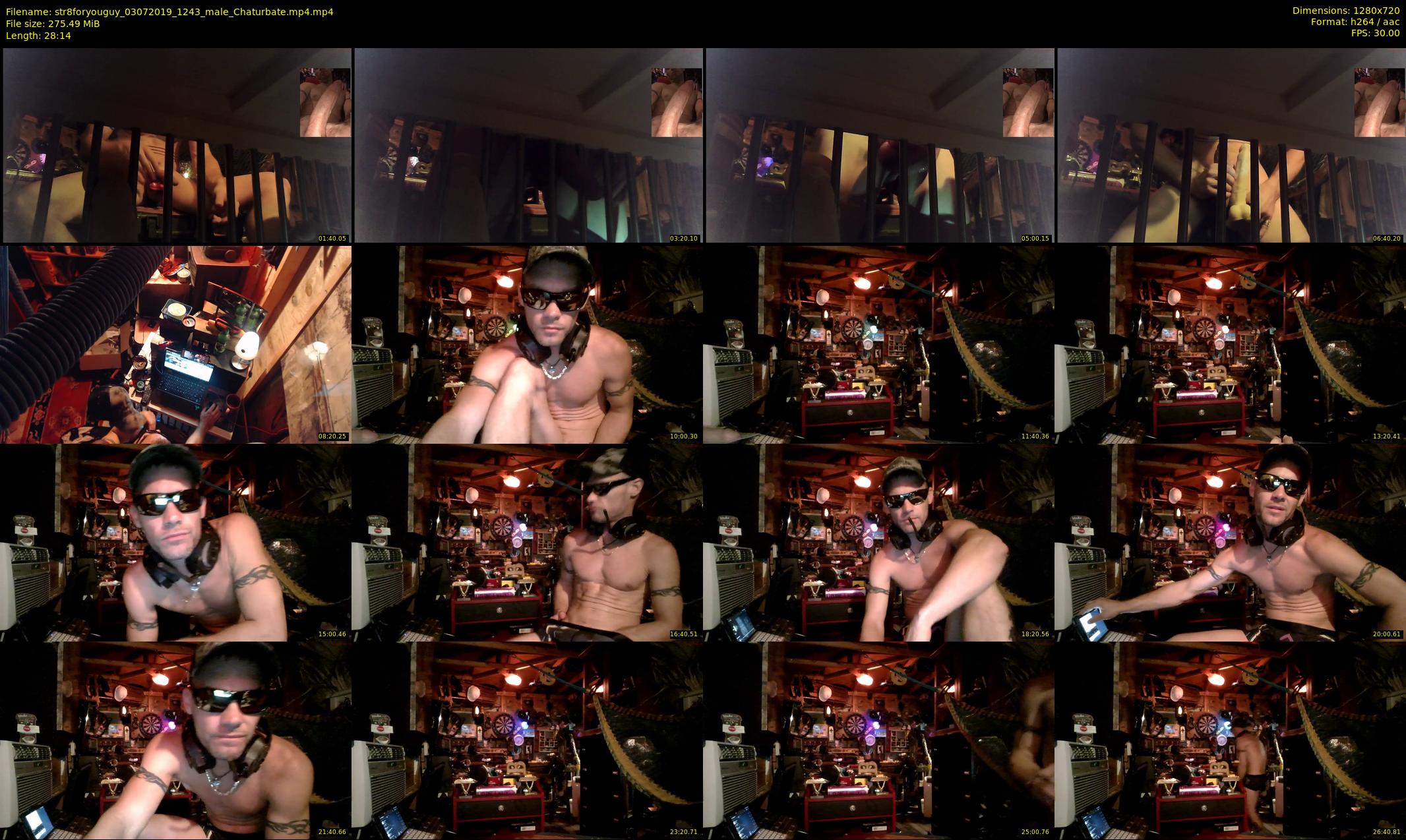 str8foryouguy — 29 minute Chaturbate male cam show recording, 720p, Jul 3, 2019