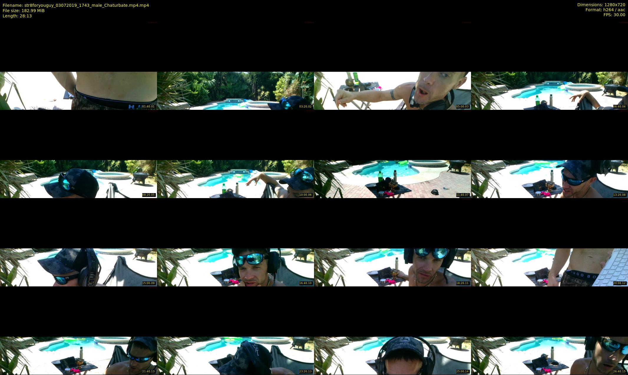 str8foryouguy — 29 minute Chaturbate male cam show recording, 720p, Jul 3, 2019