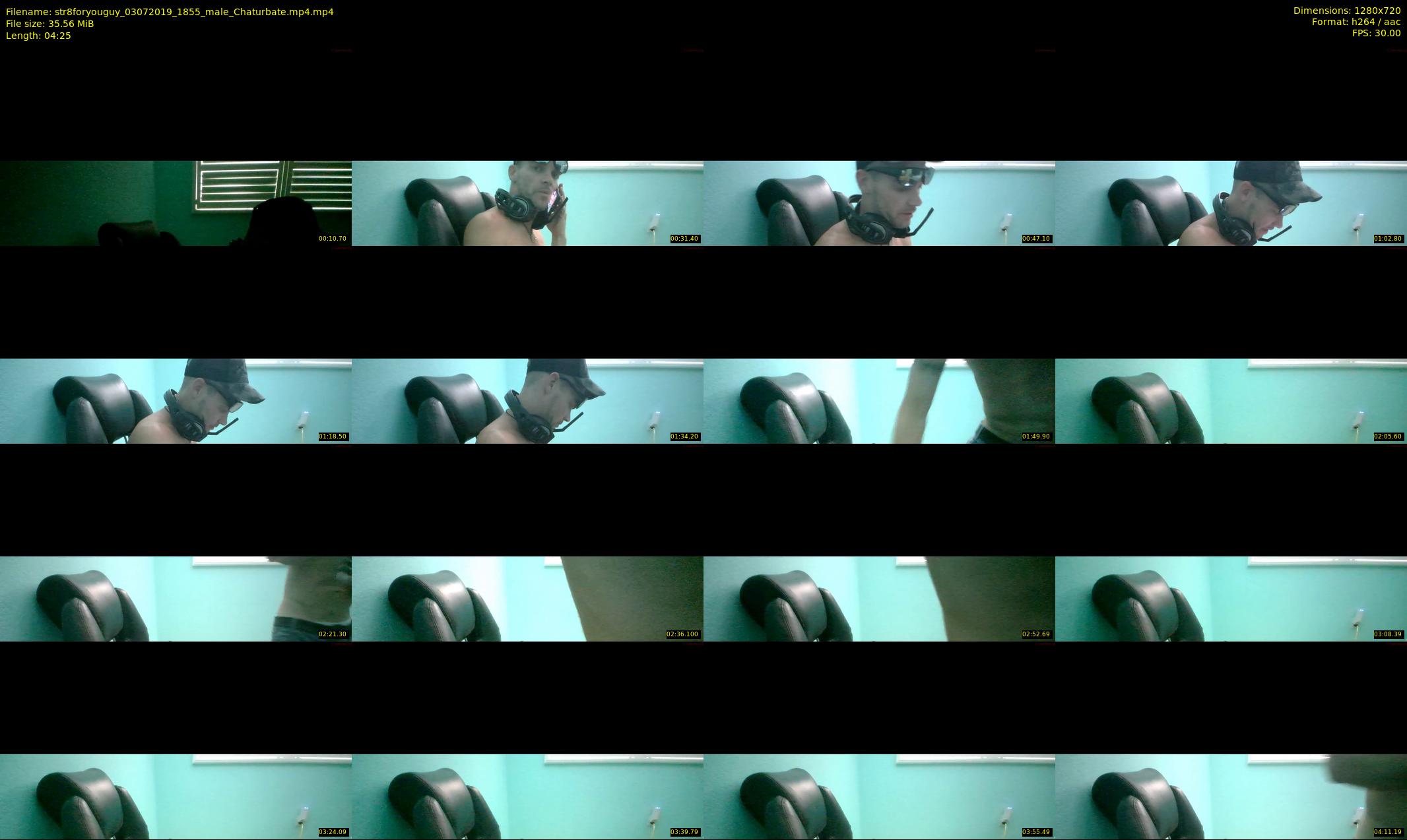 str8foryouguy — 5 minute Chaturbate male cam show recording, 720p, Jul 3, 2019