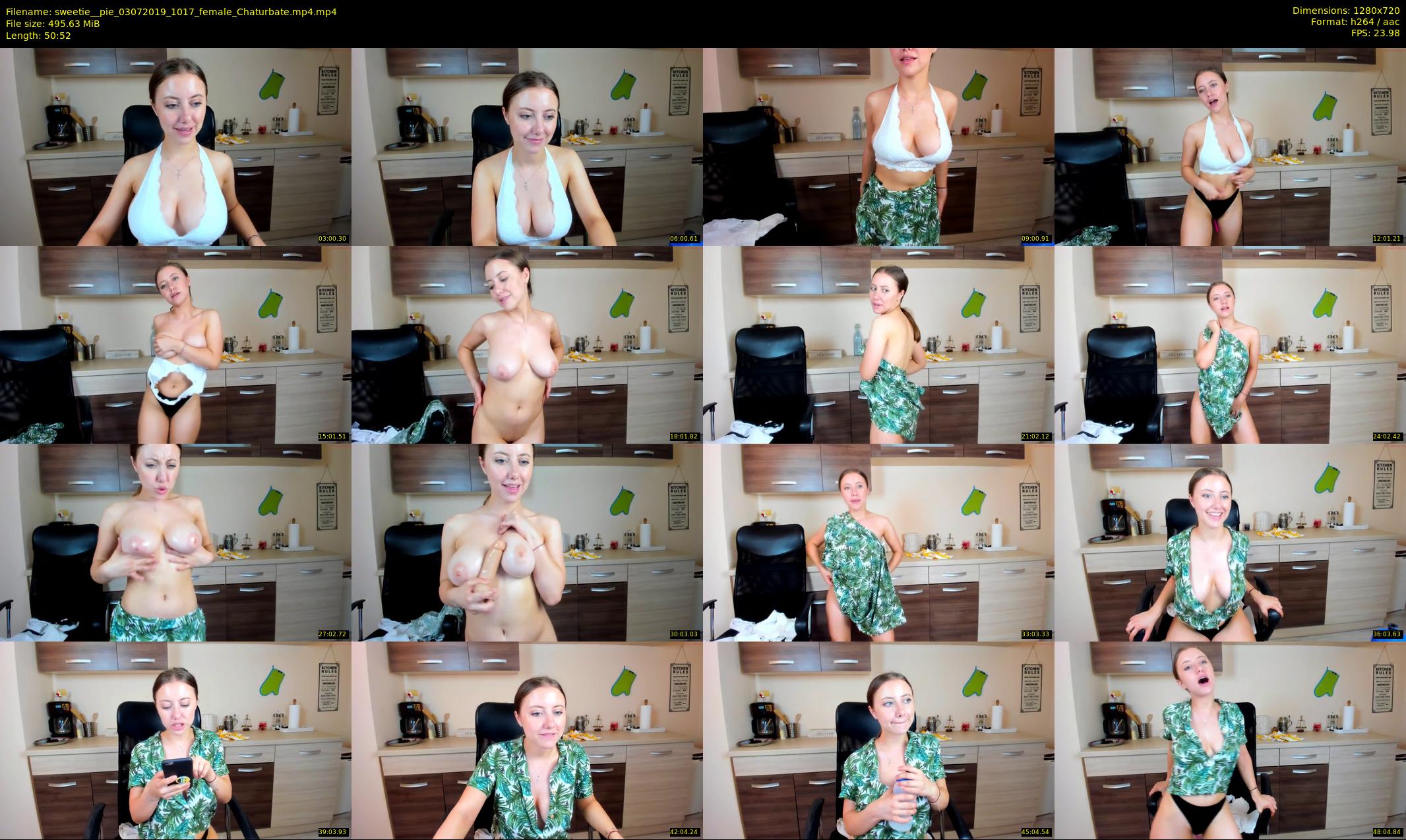 sweetie__pie — 51 minute Chaturbate female cam show recording, 720p, Jul 3, 2019