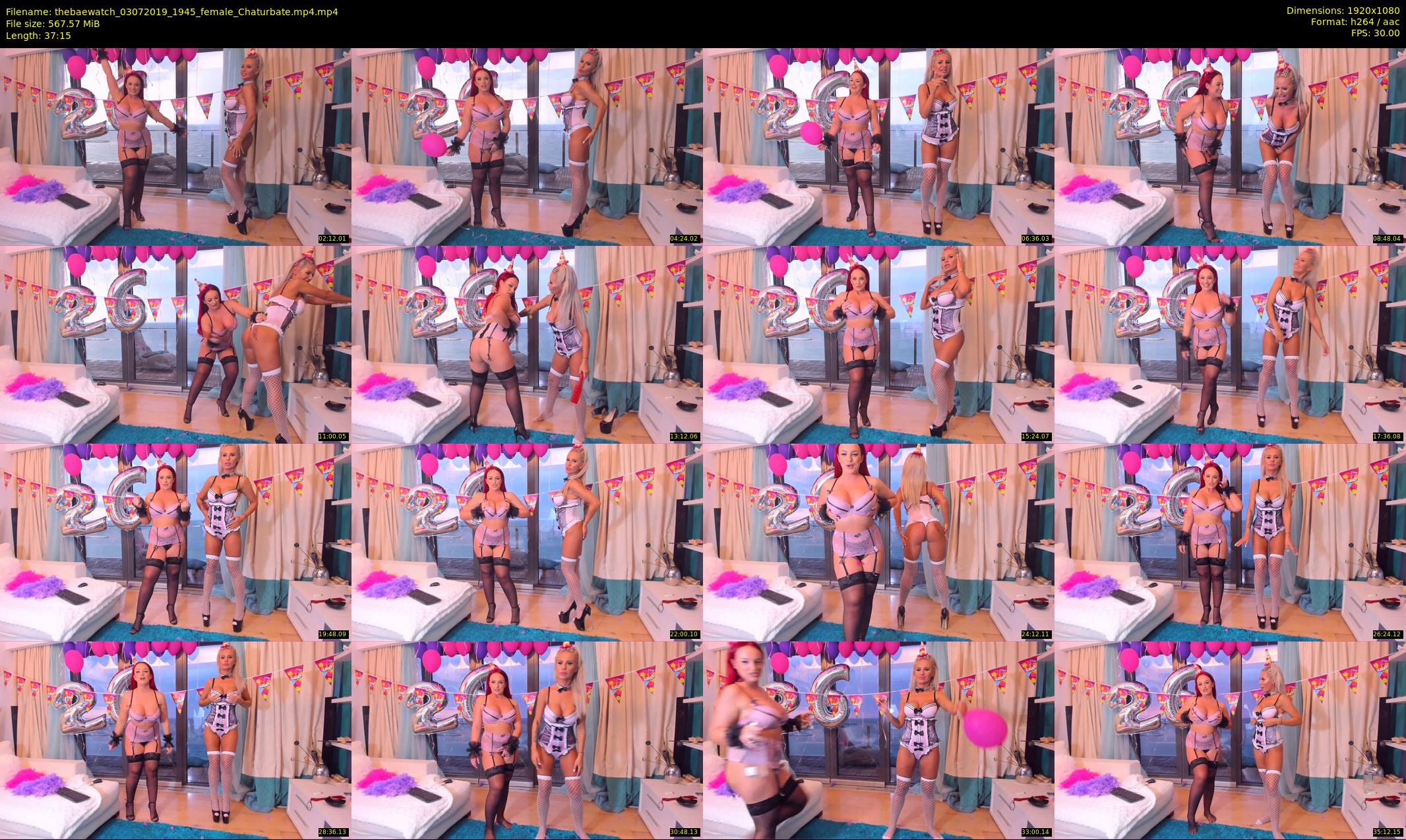 thebaewatch — 38 minute Chaturbate female cam show recording, 1080p, Jul 3, 2019