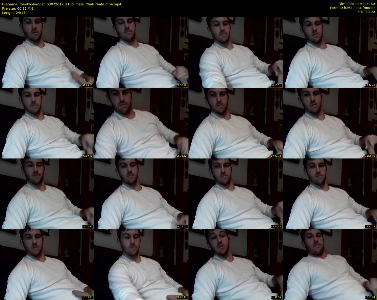 theetwohander — 25 minute Chaturbate male cam show recording, 480p, Jul 3, 2019