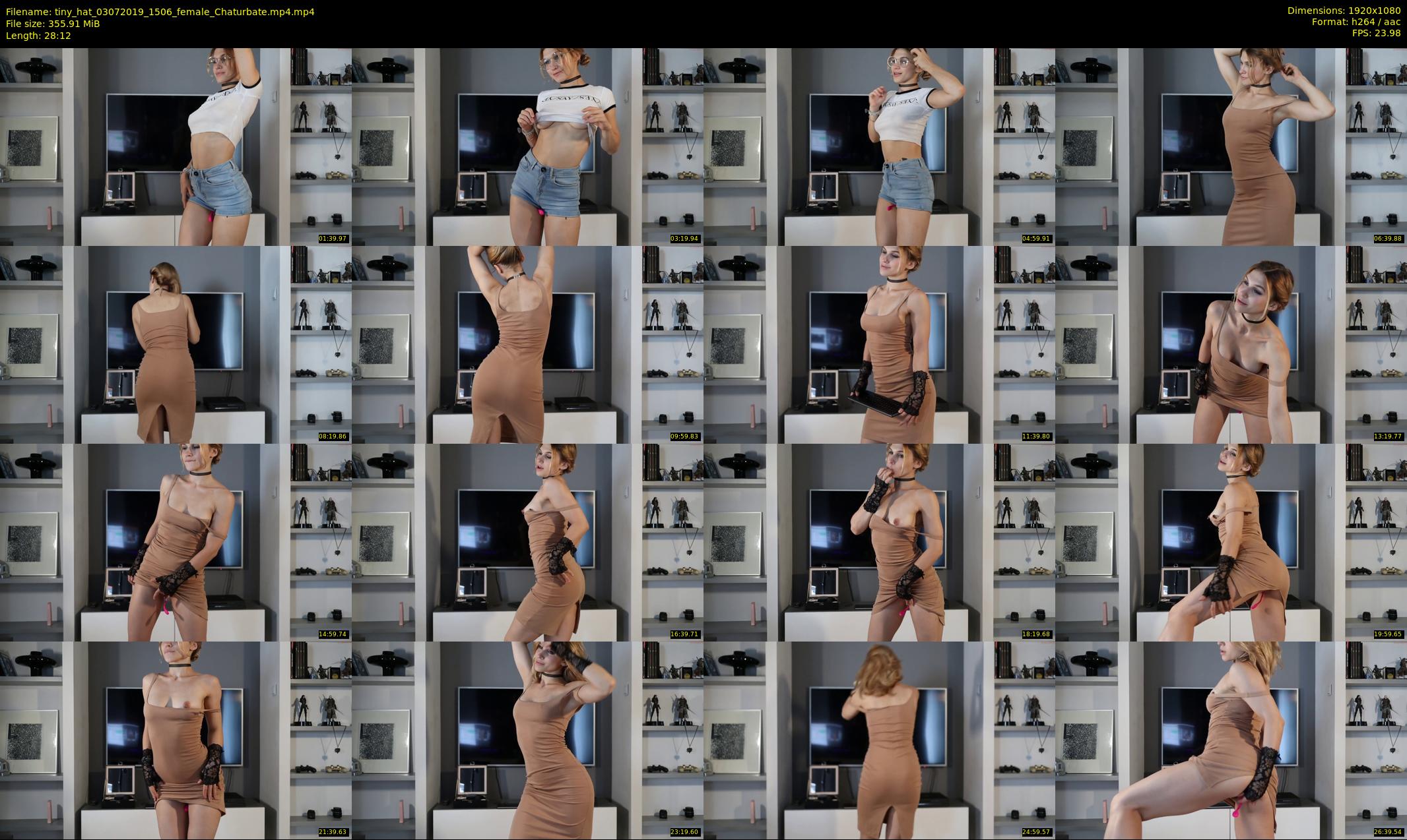 tiny_hat — 29 minute Chaturbate female cam show recording, 1080p, Jul 3, 2019