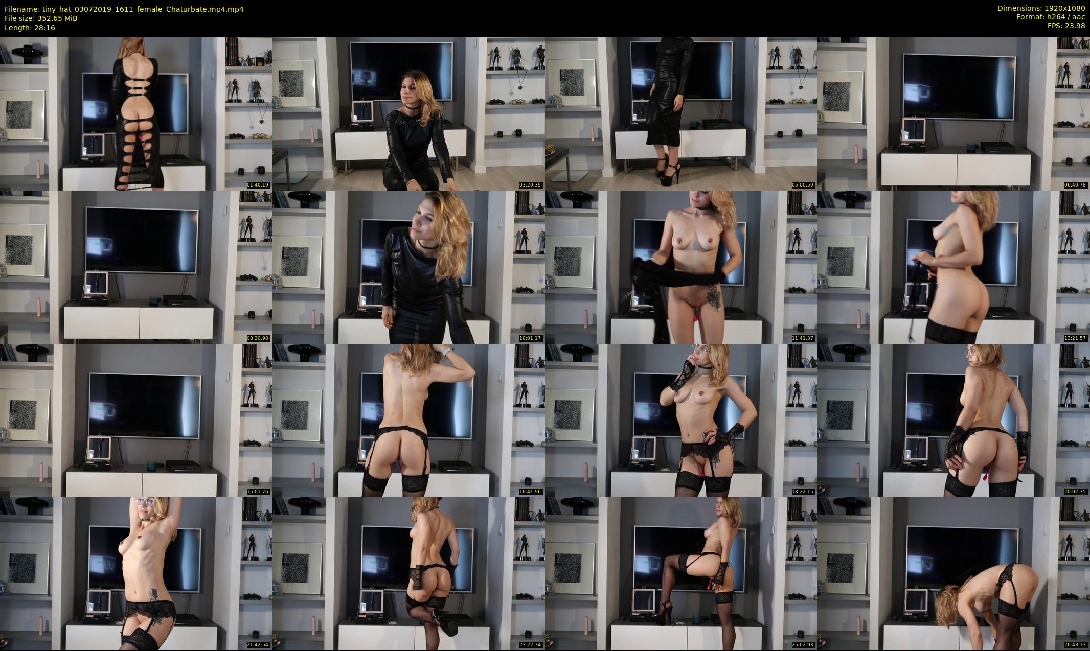 tiny_hat — 29 minute Chaturbate female cam show recording, 1080p, Jul 3, 2019