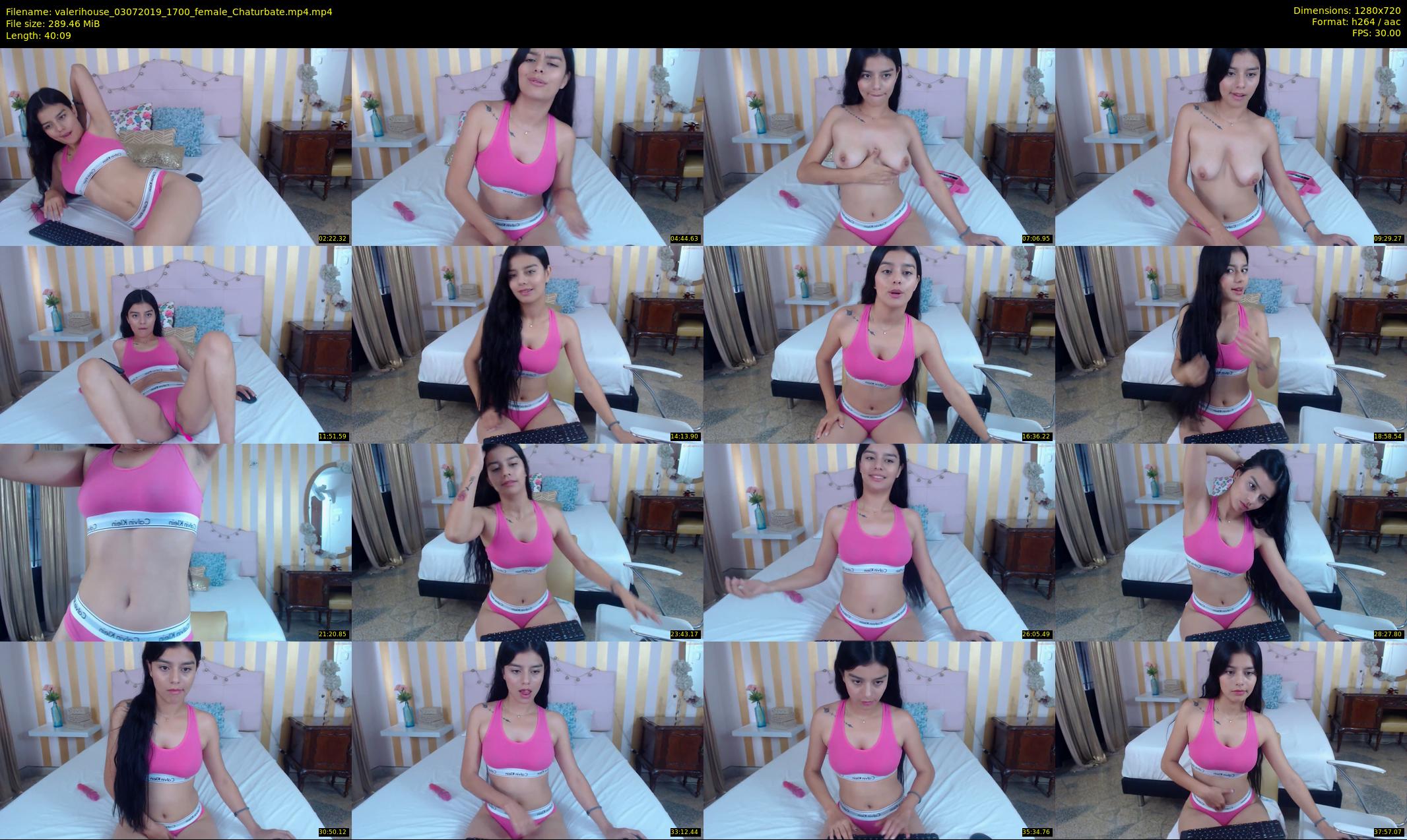valerihouse — 41 minute Chaturbate female cam show recording, 720p, Jul 3, 2019
