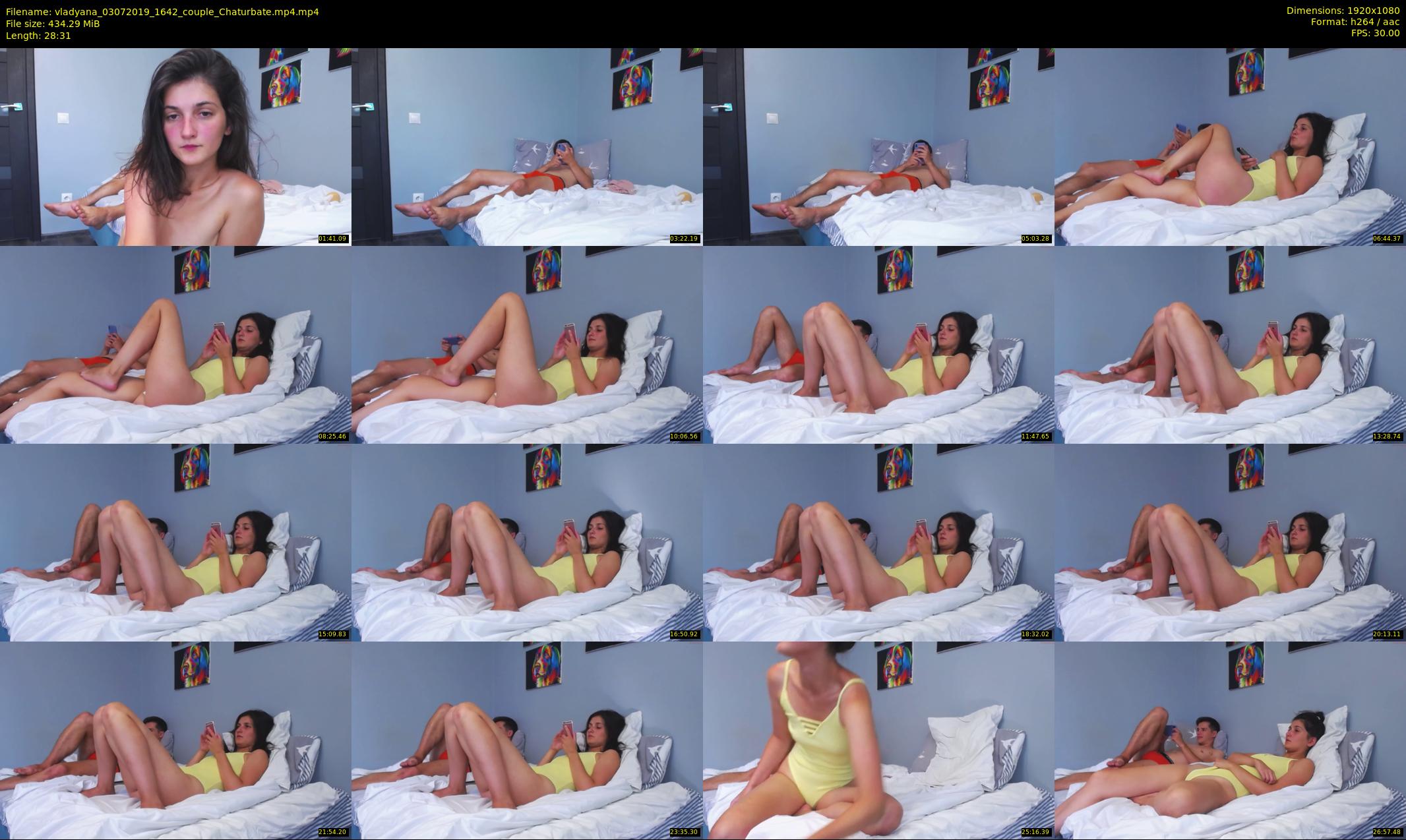 vladyana — 29 minute Chaturbate couple cam show recording, 1080p, Jul 3, 2019