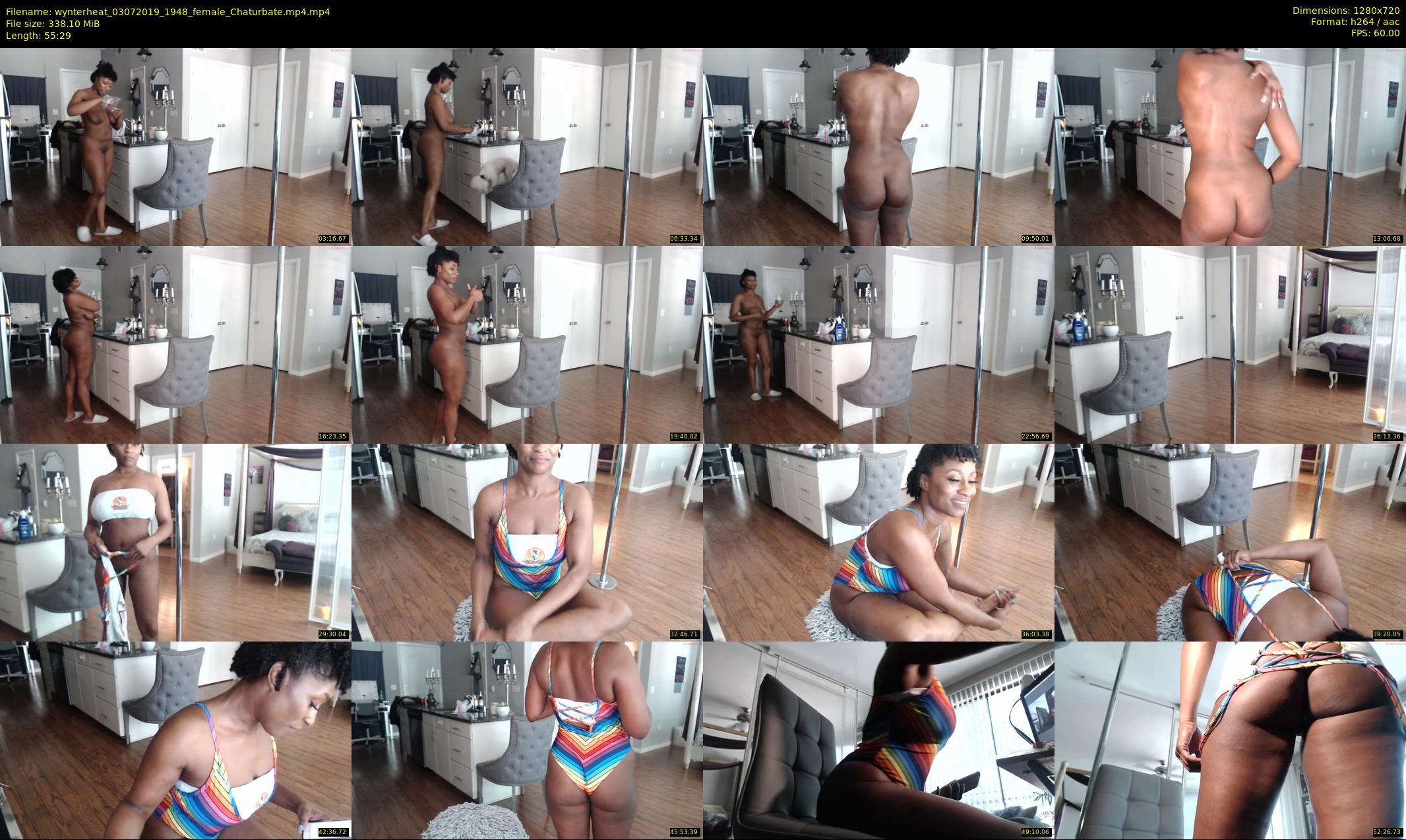 wynterheat — 56 minute Chaturbate female cam show recording, 720p, Jul 3, 2019