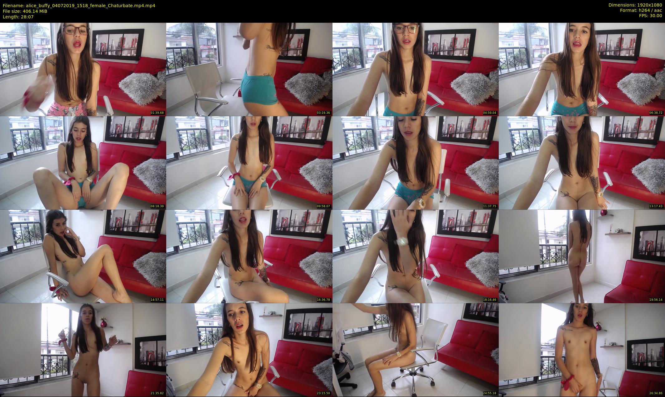alice_buffy — 29 minute Chaturbate female cam show recording, 1080p, Jul 4, 2019