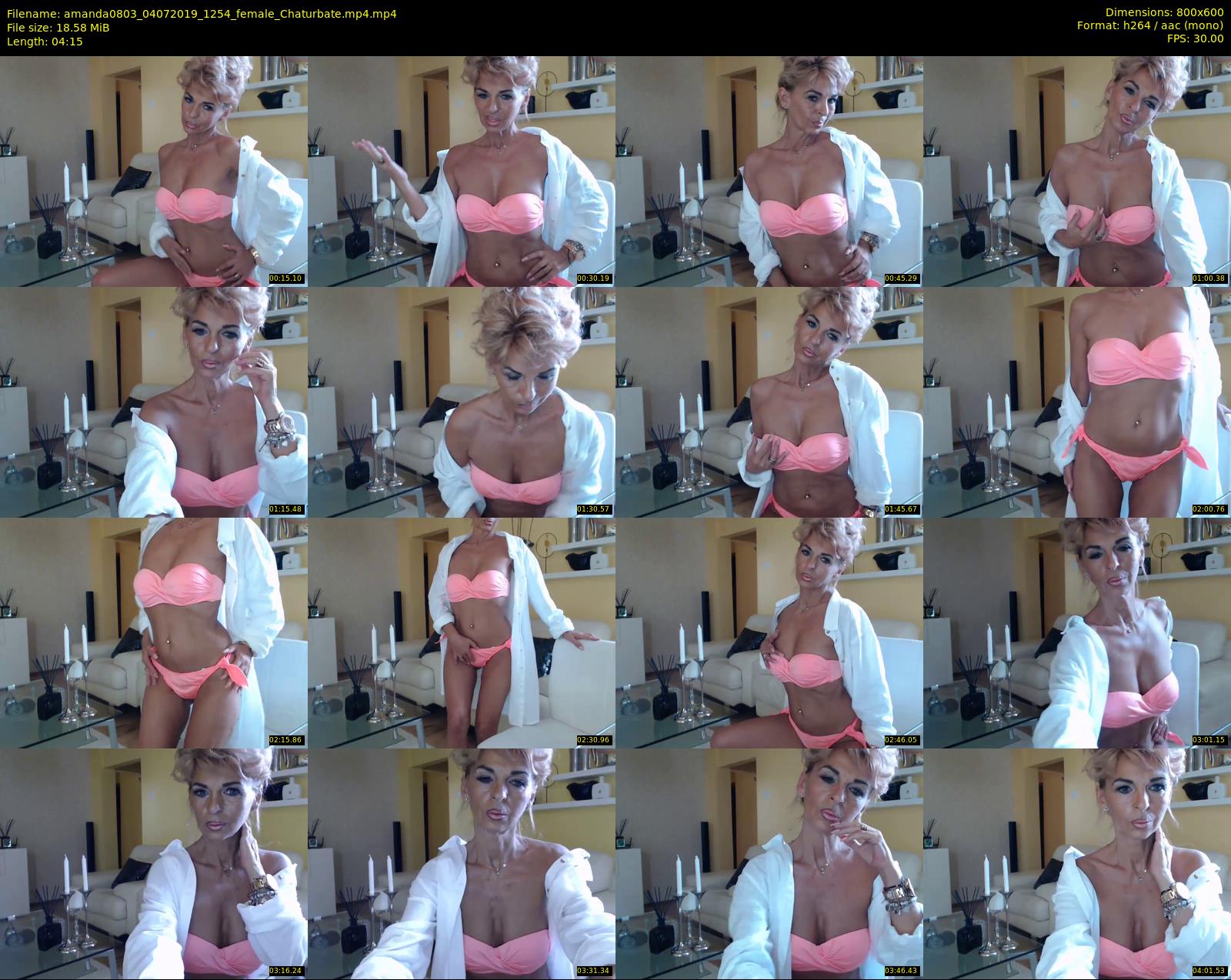 amanda0803 — 5 minute Chaturbate female cam show recording, 480p, Jul 4, 2019