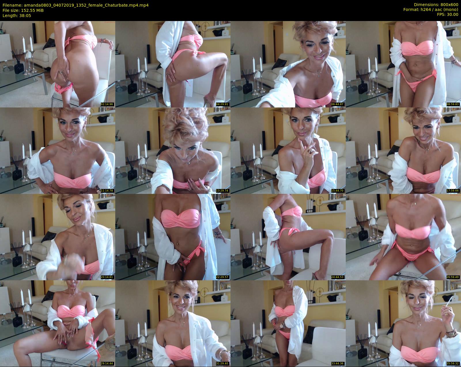 amanda0803 — 39 minute Chaturbate female cam show recording, 480p, Jul 4, 2019