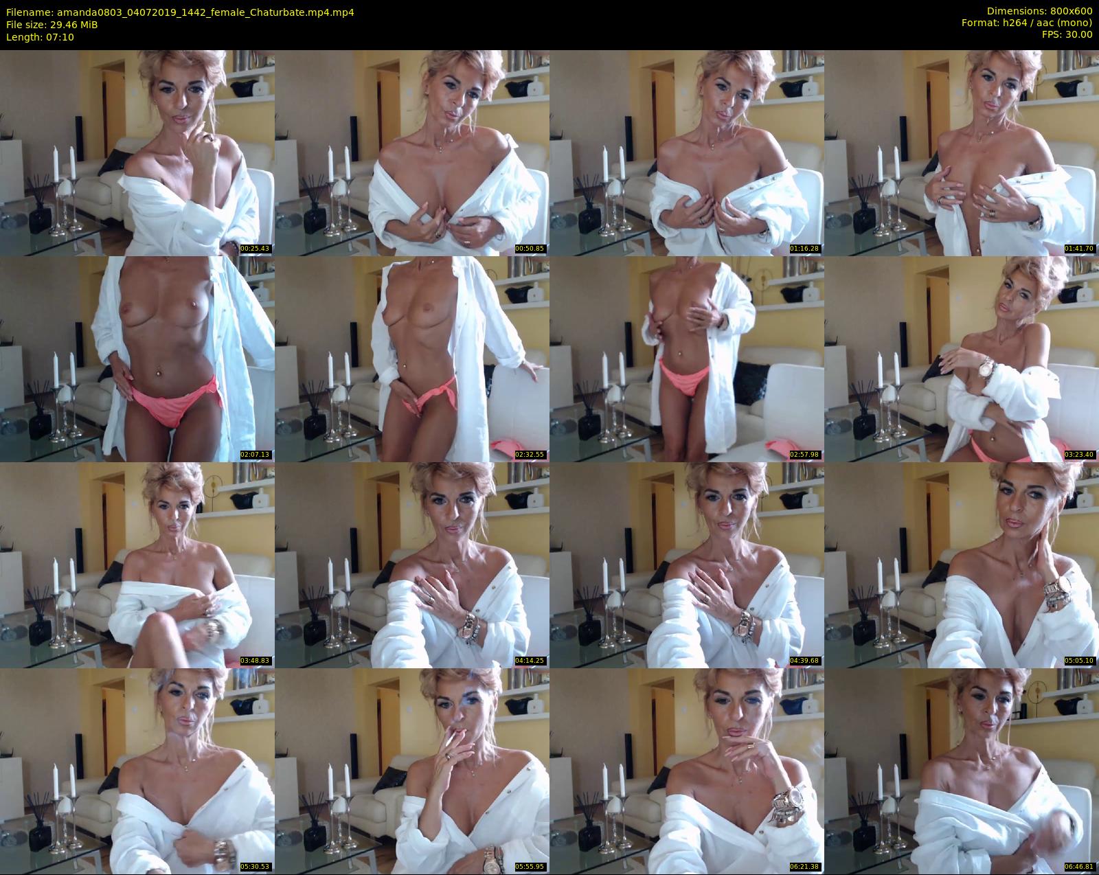 amanda0803 — 8 minute Chaturbate female cam show recording, 480p, Jul 4, 2019