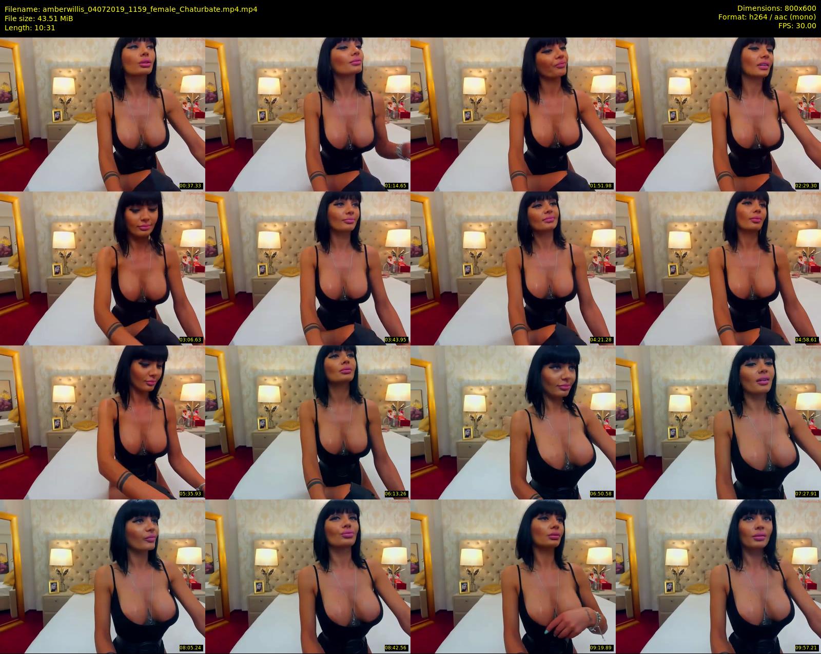 amberwillis — 11 minute Chaturbate female cam show recording, 480p, Jul 4, 2019