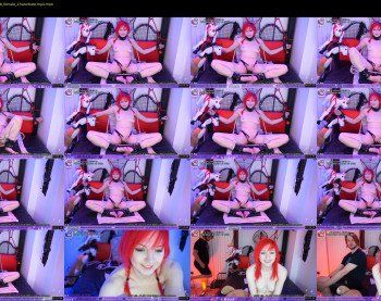 annajelly — 35 minute Chaturbate couple cam show recording, 1080p, Jul 4, 2019
