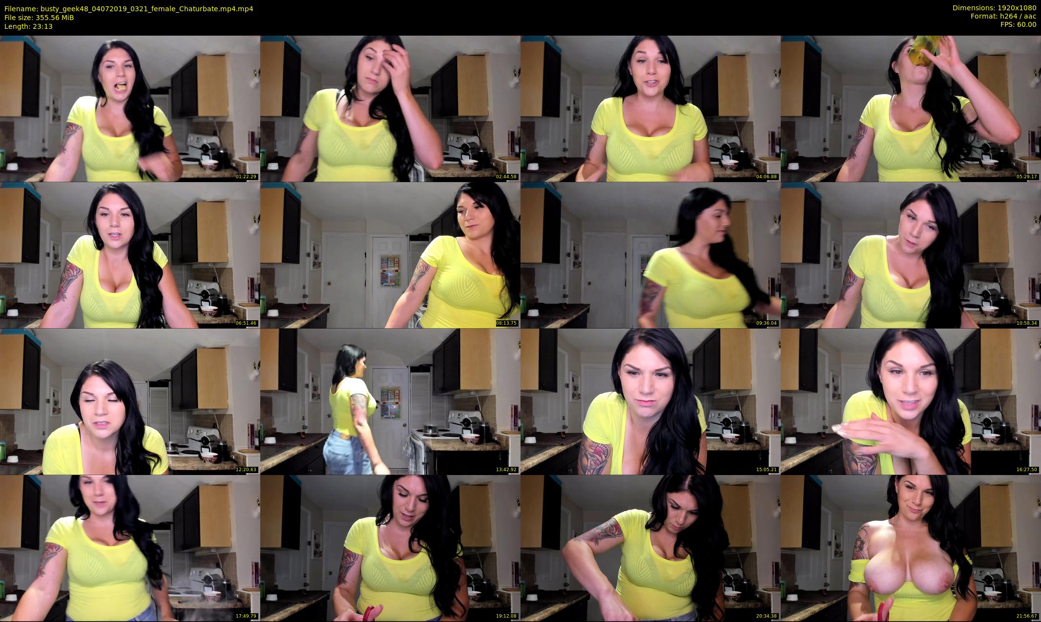 busty_geek48 — 24 minute Chaturbate female cam show recording, 1080p, Jul 4, 2019