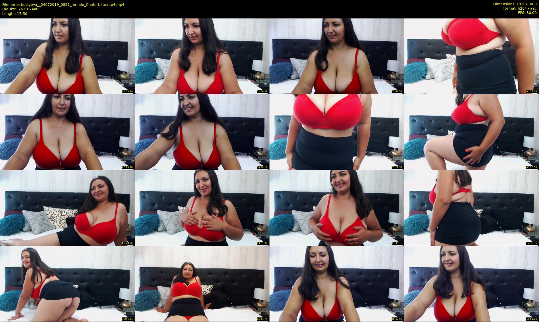 bustyeva_ — 18 minute Chaturbate female cam show recording, 1080p, Jul 4, 2019