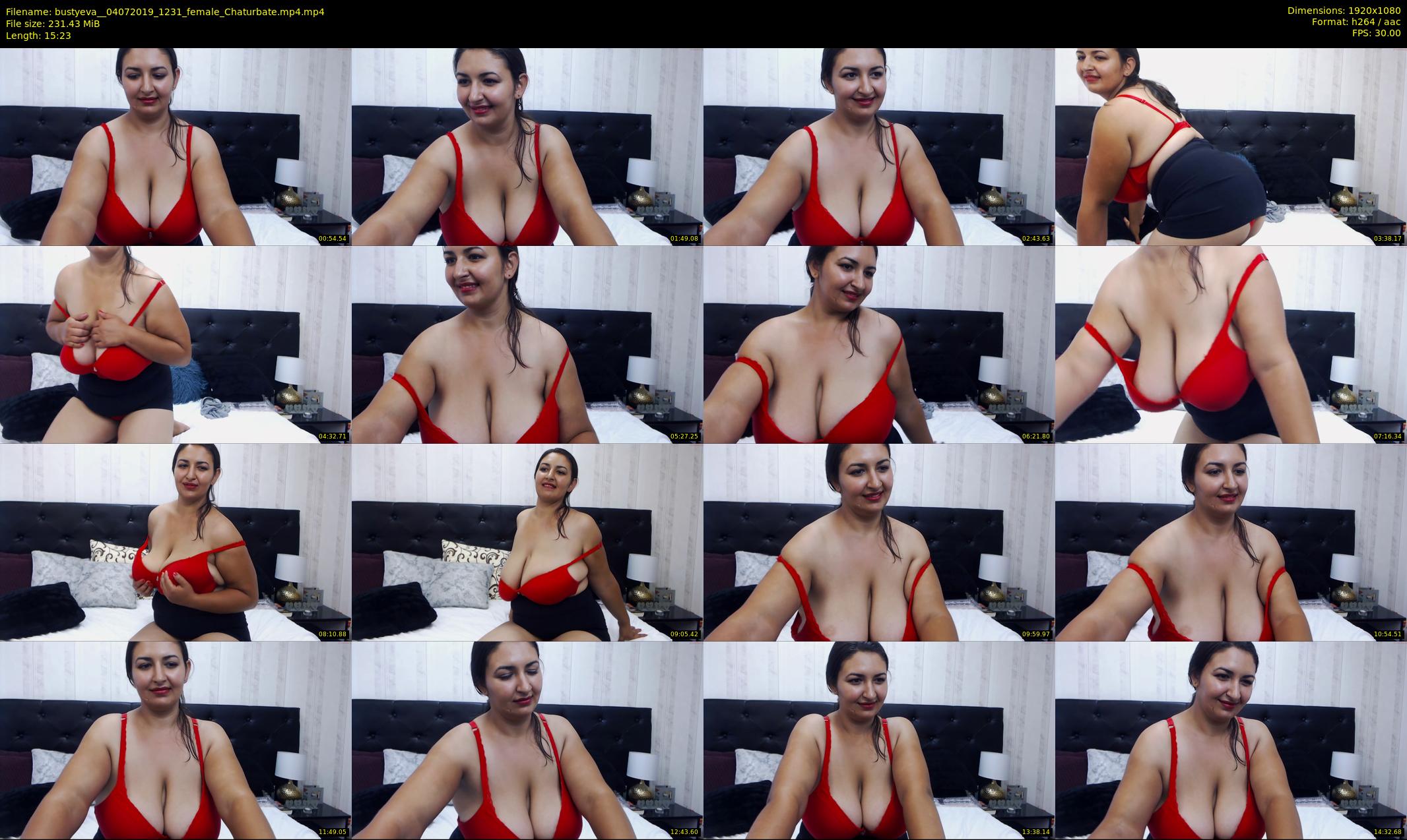 bustyeva_ — 16 minute Chaturbate female cam show recording, 1080p, Jul 4, 2019
