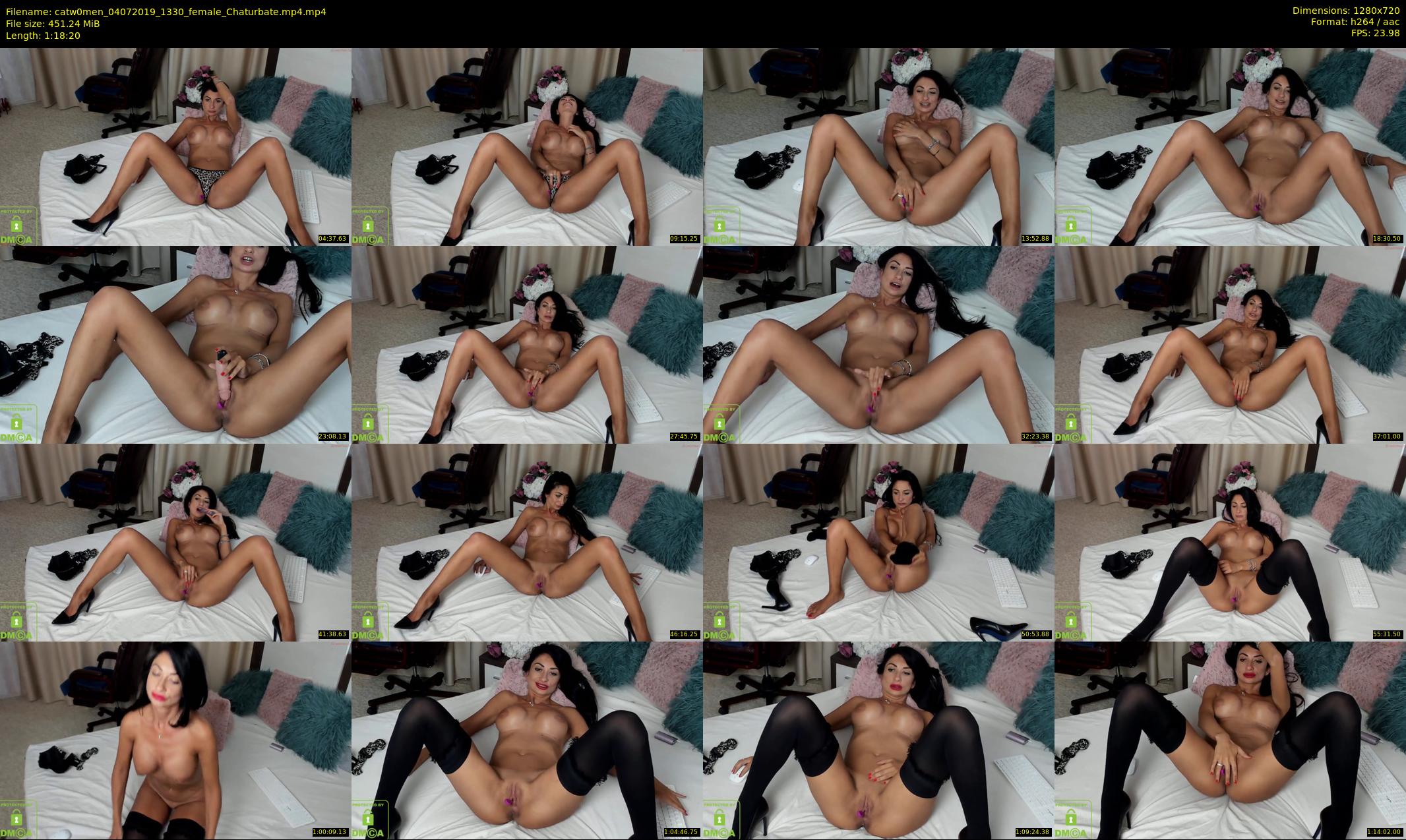 catw0men — 79 minute Chaturbate female cam show recording, 720p, Jul 4, 2019
