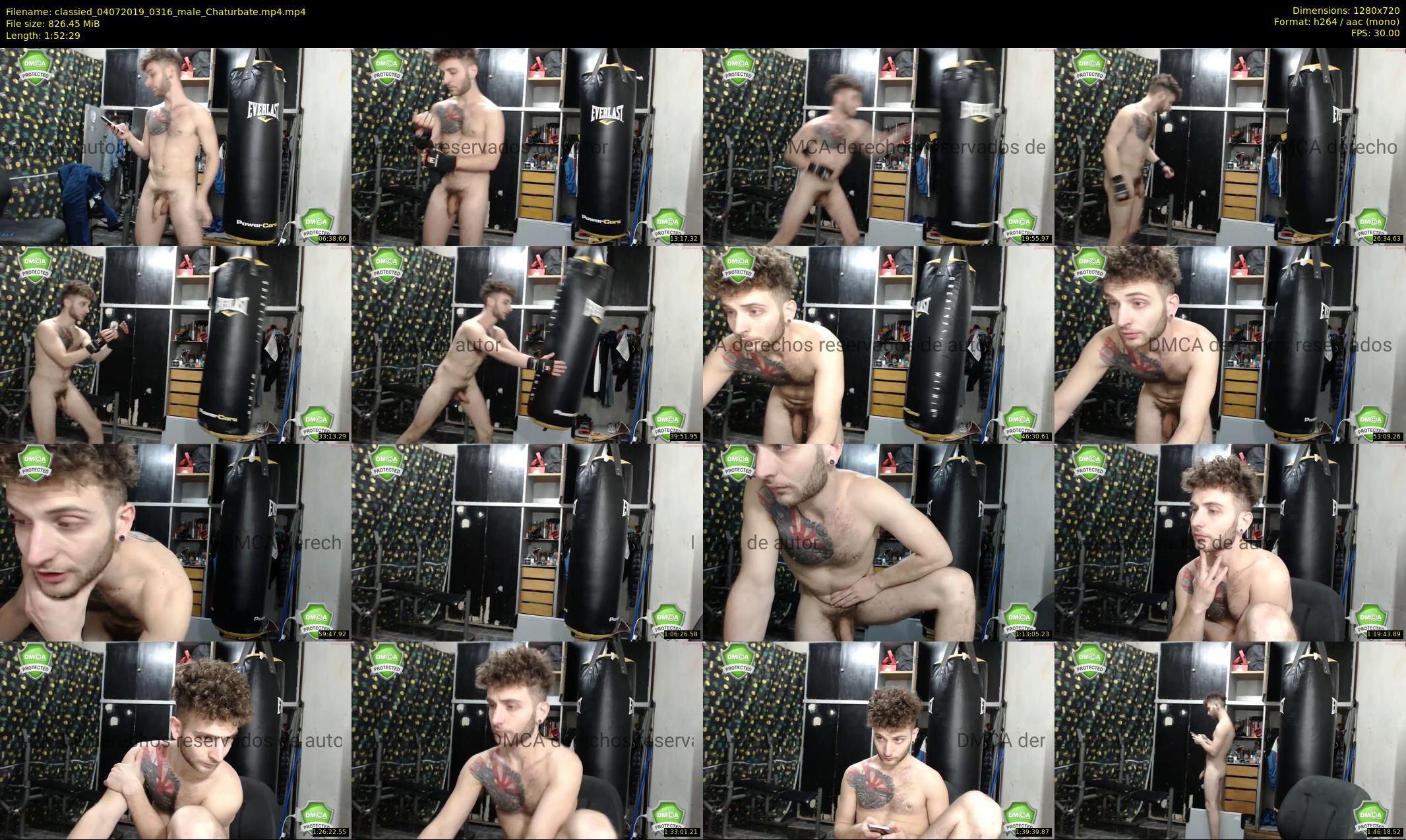 classied — 113 minute Chaturbate male cam show recording, 720p, Jul 4, 2019