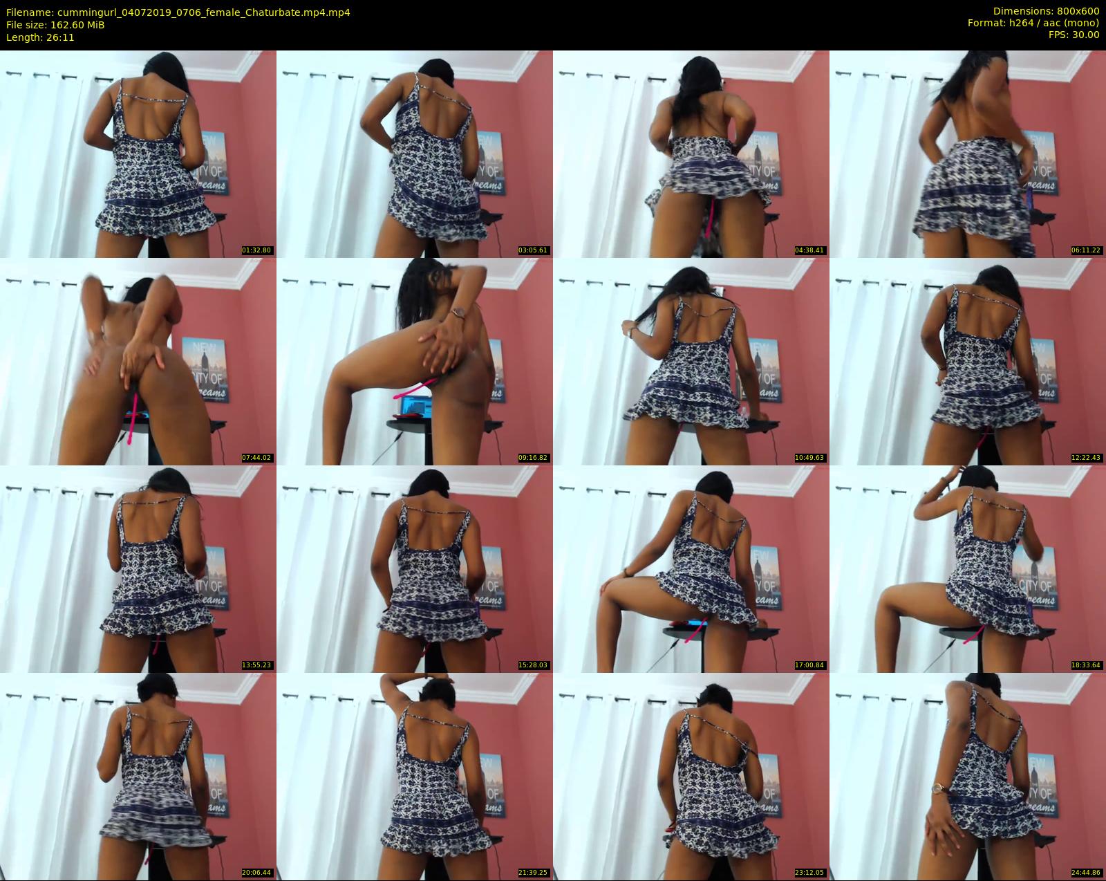 cummingurl — 27 minute Chaturbate couple cam show recording, 480p, Jul 4, 2019