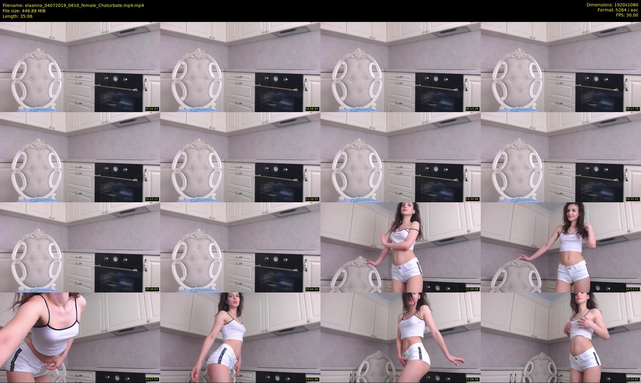 elaanna — 36 minute Chaturbate female cam show recording, 1080p, Jul 4, 2019