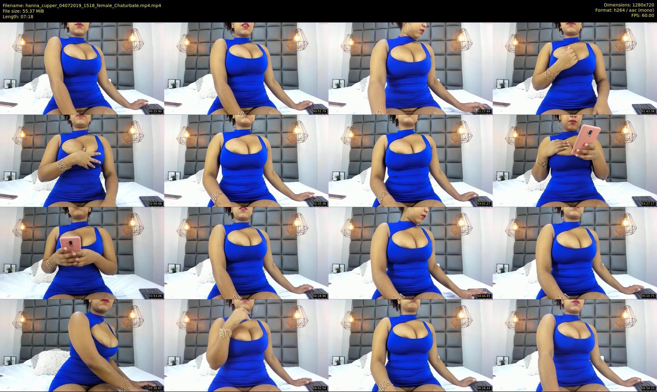 hanna_cupper — 8 minute Chaturbate female cam show recording, 720p, Jul 4, 2019