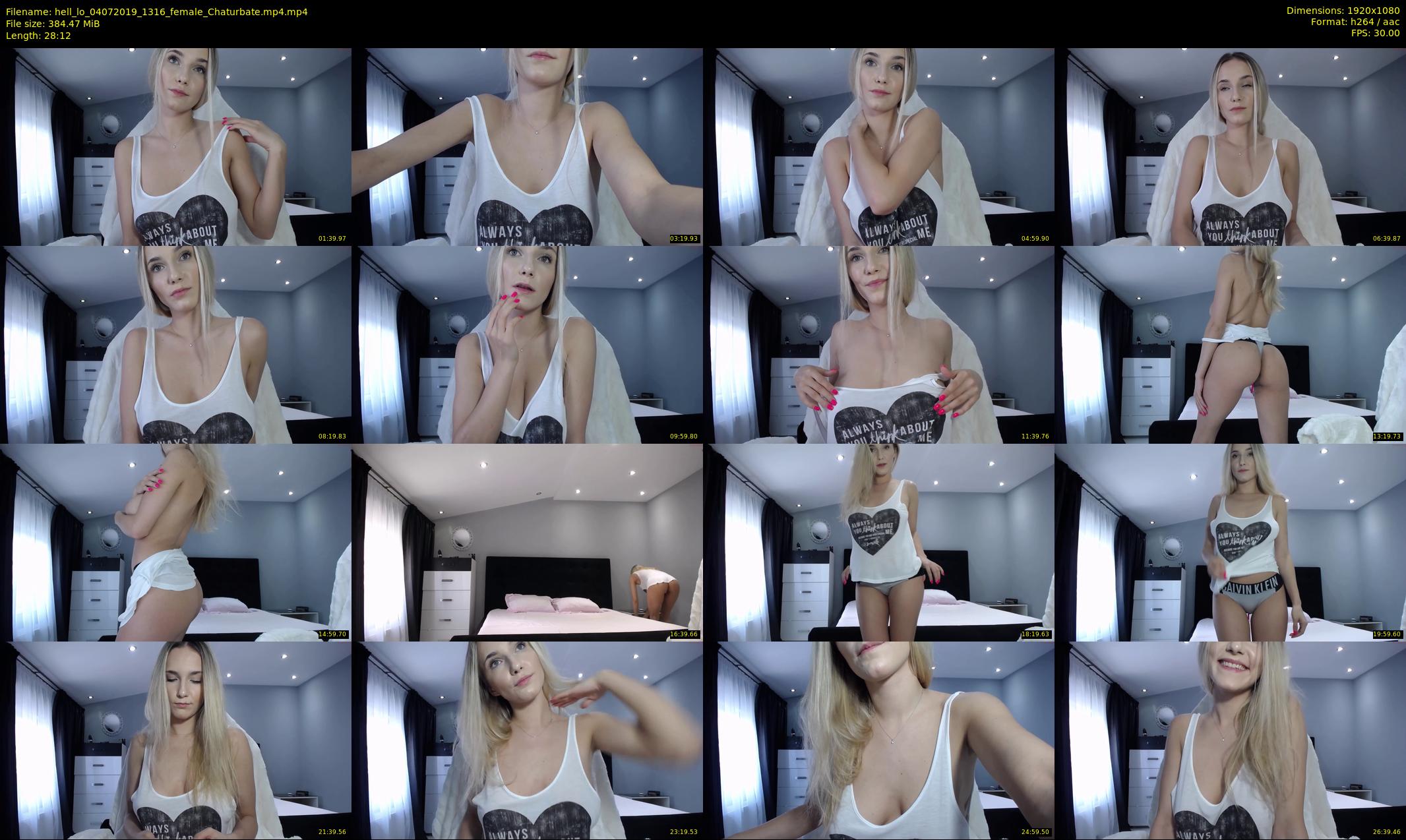 hell_lo — 29 minute Chaturbate female cam show recording, 1080p, Jul 4, 2019