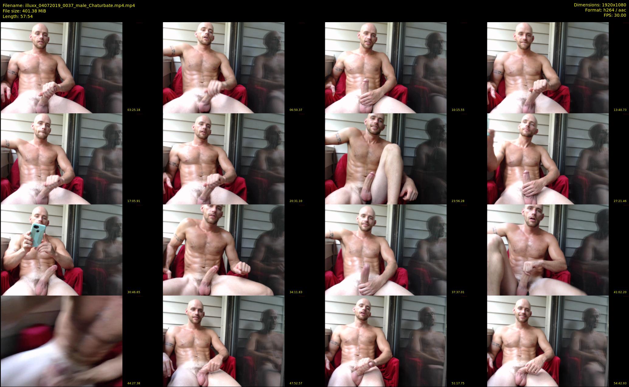 illuxx — 58 minute Chaturbate male cam show recording, 1080p, Jul 4, 2019