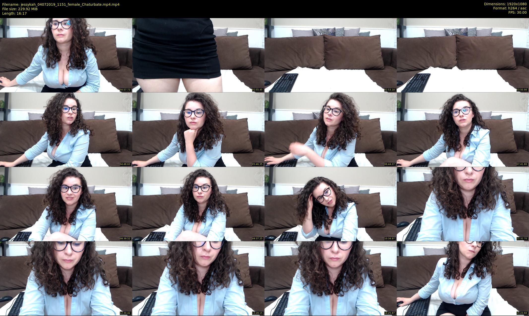 jessykah — 17 minute Chaturbate female cam show recording, 1080p, Jul 4, 2019