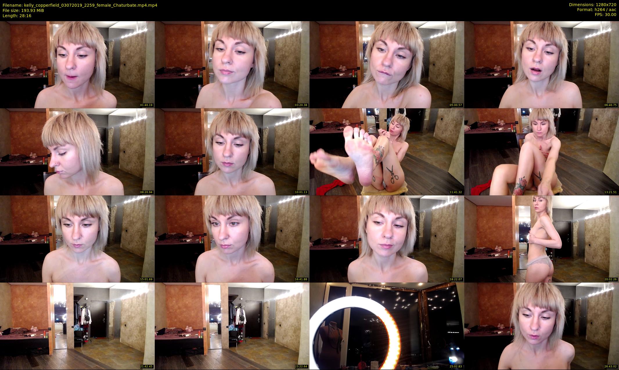 kelly_copperfield — 29 minute Chaturbate female cam show recording, 720p, Jul 3, 2019