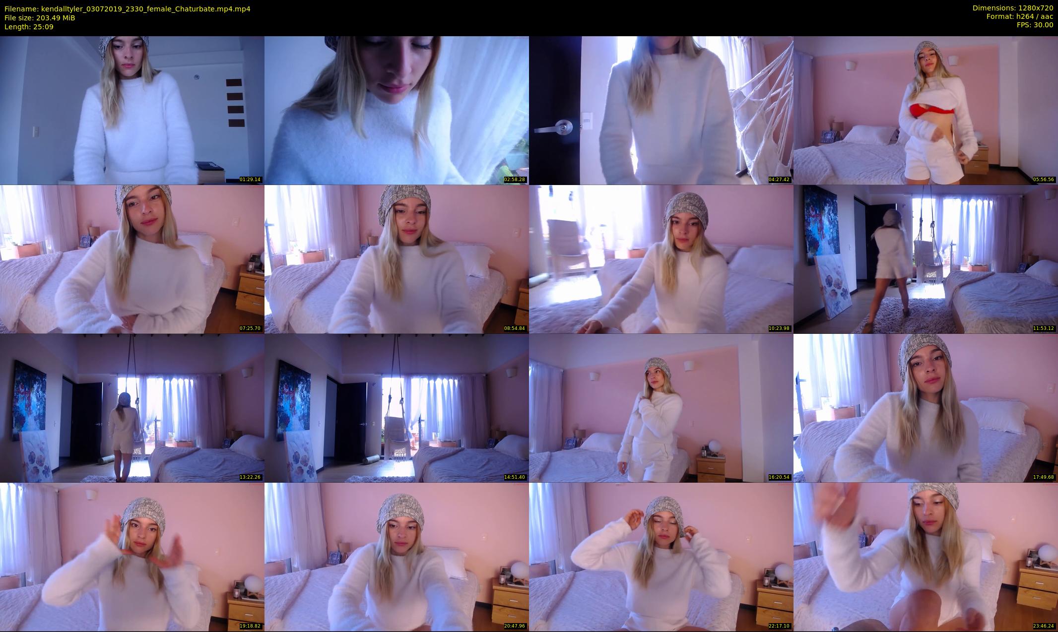 kendalltyler — 26 minute Chaturbate female cam show recording, 720p, Jul 3, 2019