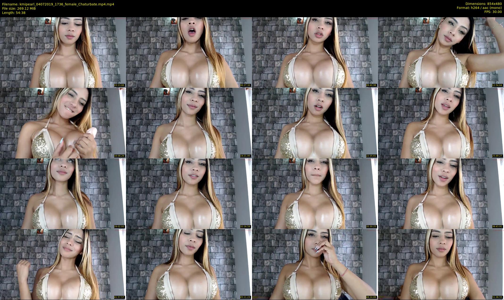 kmipearl — 55 minute Chaturbate female cam show recording, 480p, Jul 4, 2019