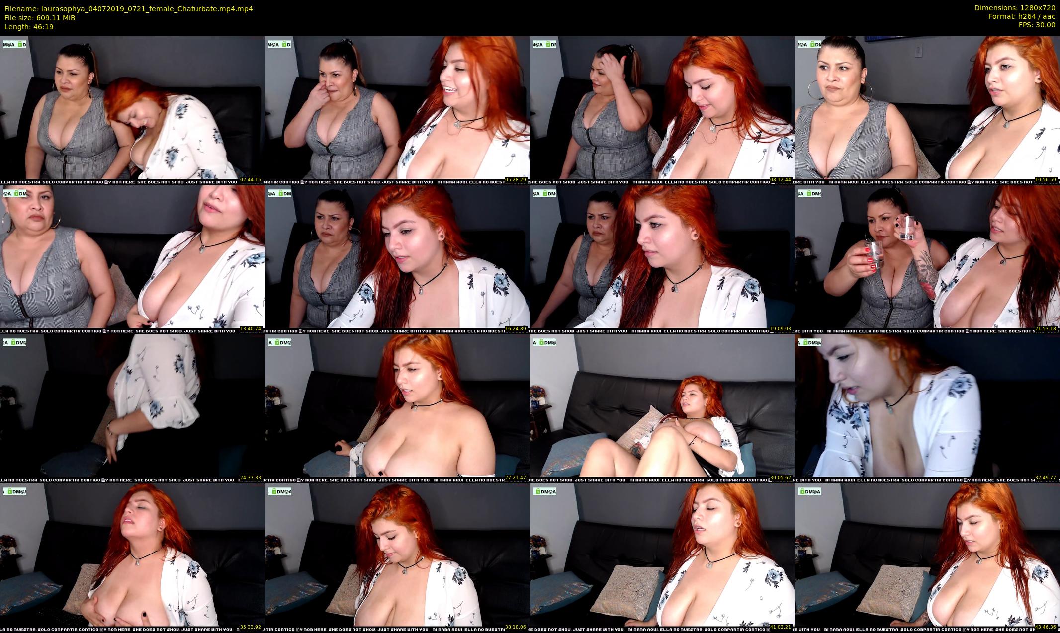laurasophya — 47 minute Chaturbate female cam show recording, 720p, Jul 4, 2019