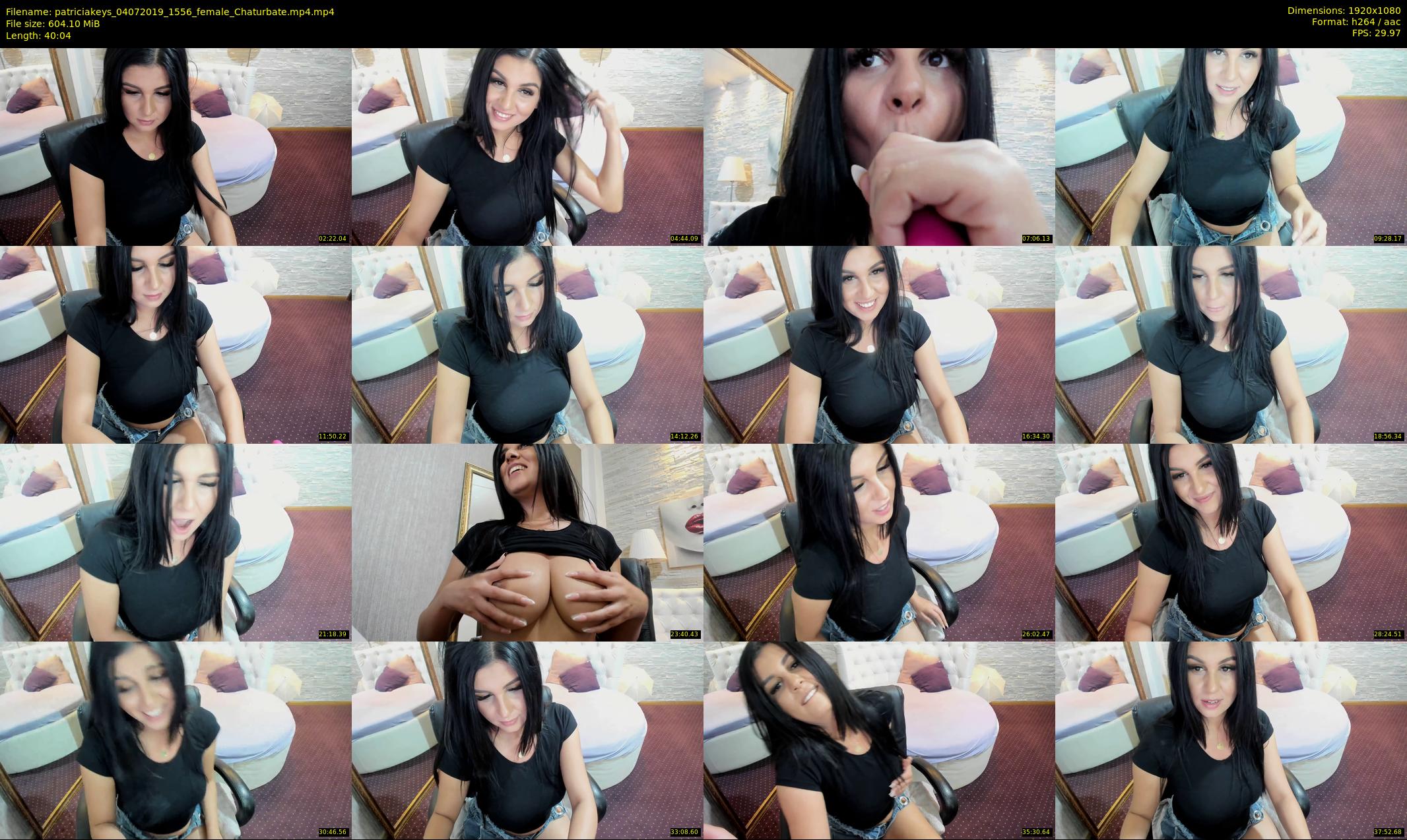 patriciakeys — 41 minute Chaturbate female cam show recording, 1080p, Jul 4, 2019
