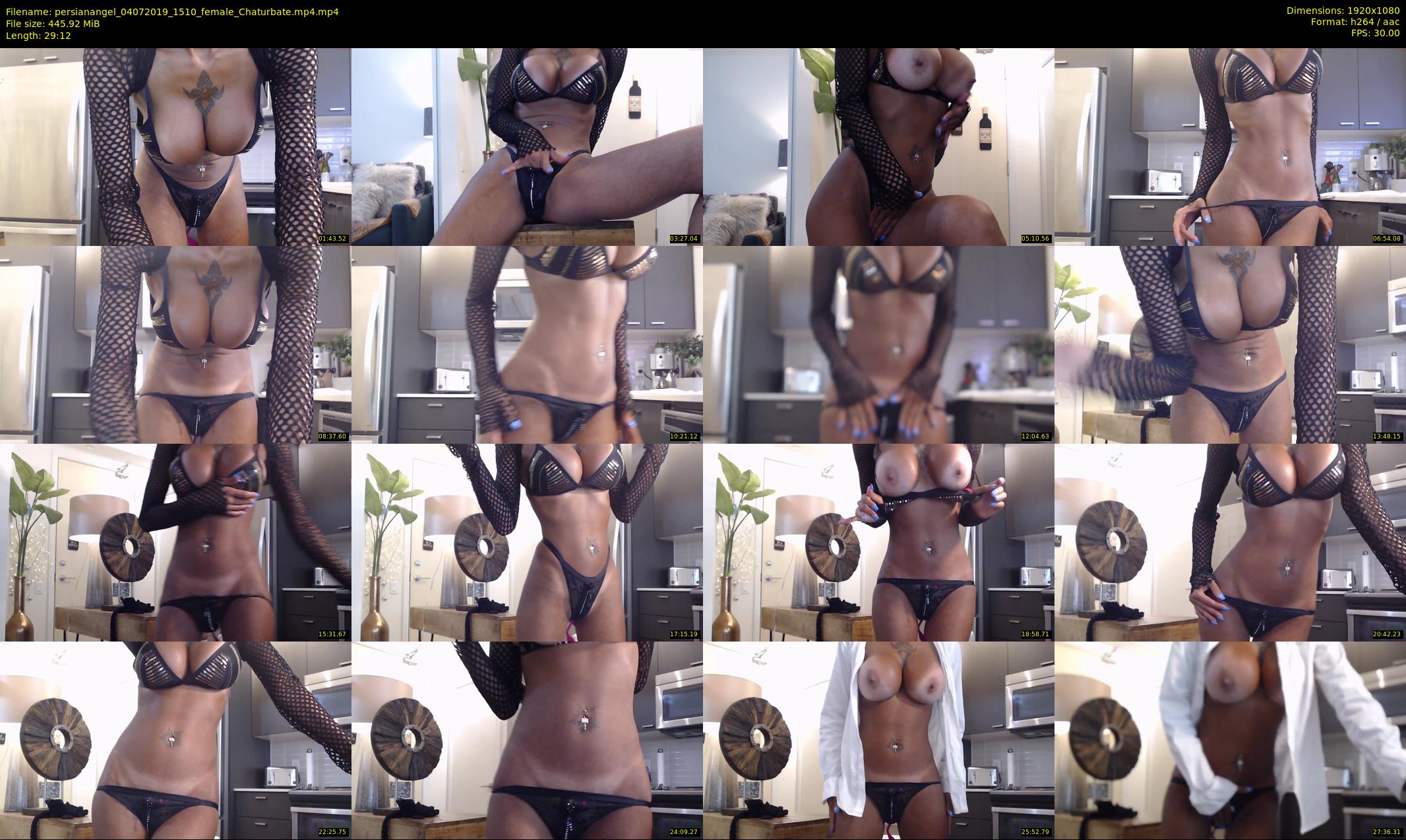persianangel — 30 minute Chaturbate female cam show recording, 1080p, Jul 4, 2019