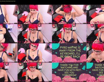 pyrowayne — 46 minute Chaturbate female cam show recording, 720p, Jul 4, 2019