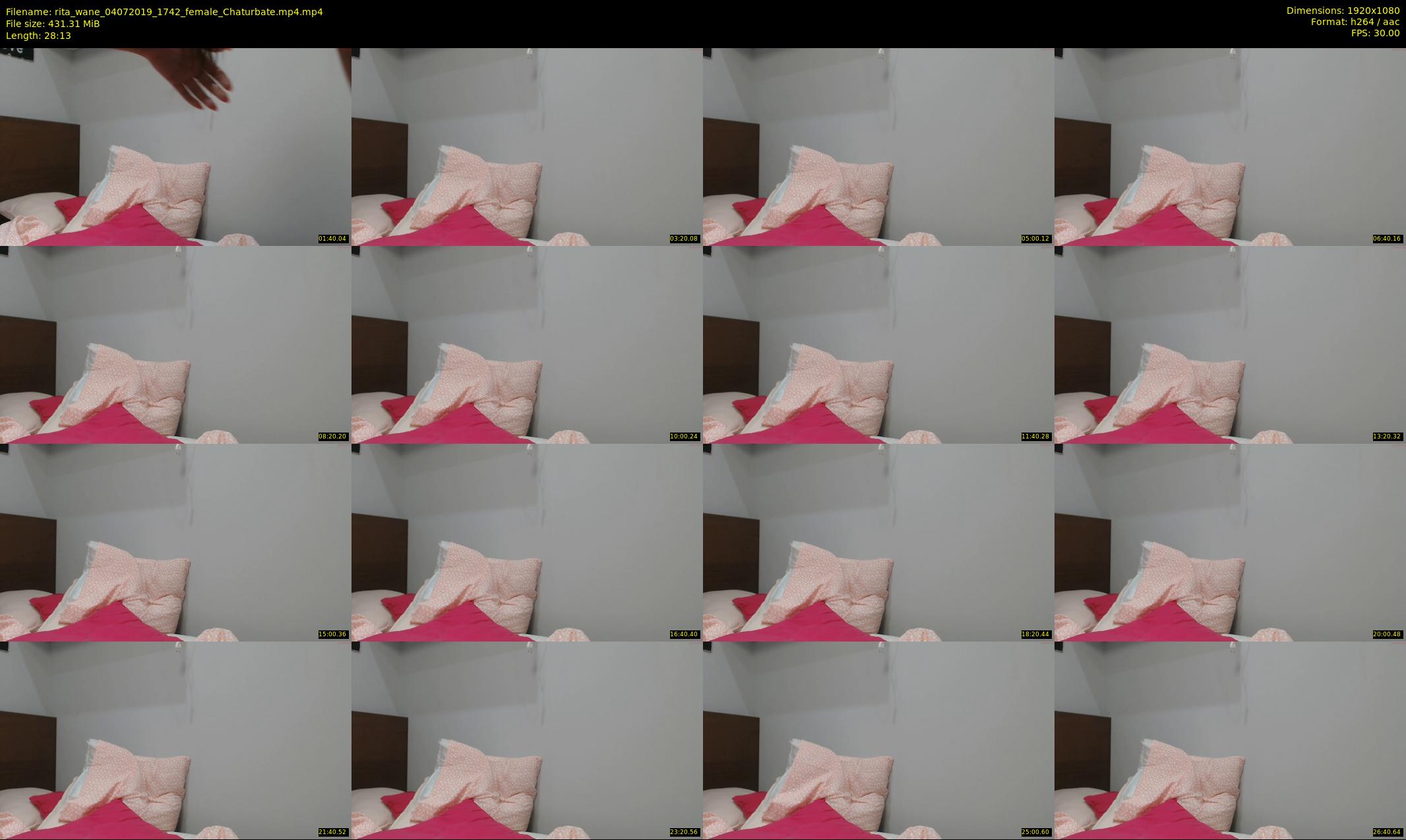rita_wane — 29 minute Chaturbate female cam show recording, 1080p, Jul 4, 2019