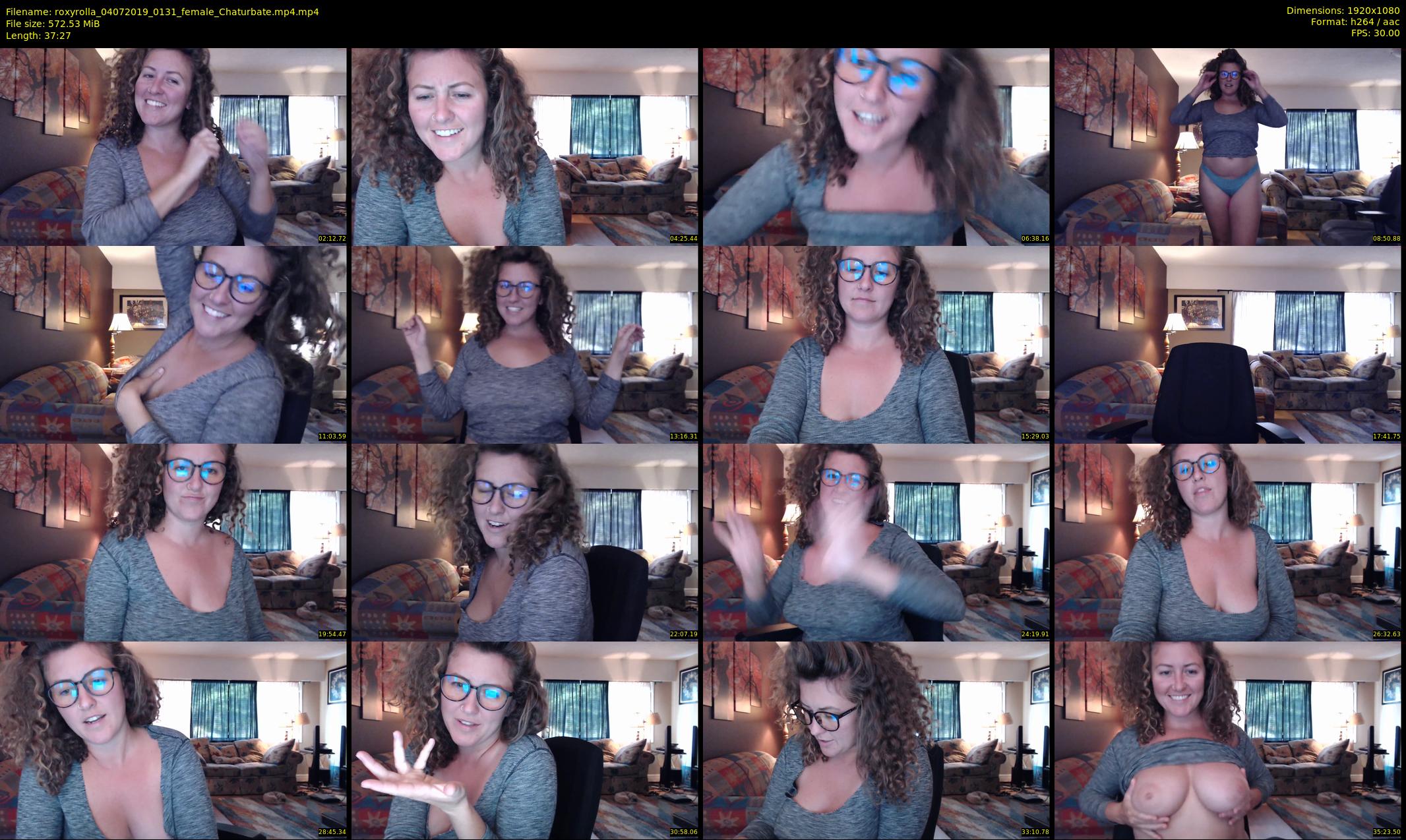 roxyrolla — 38 minute Chaturbate female cam show recording, 1080p, Jul 4, 2019