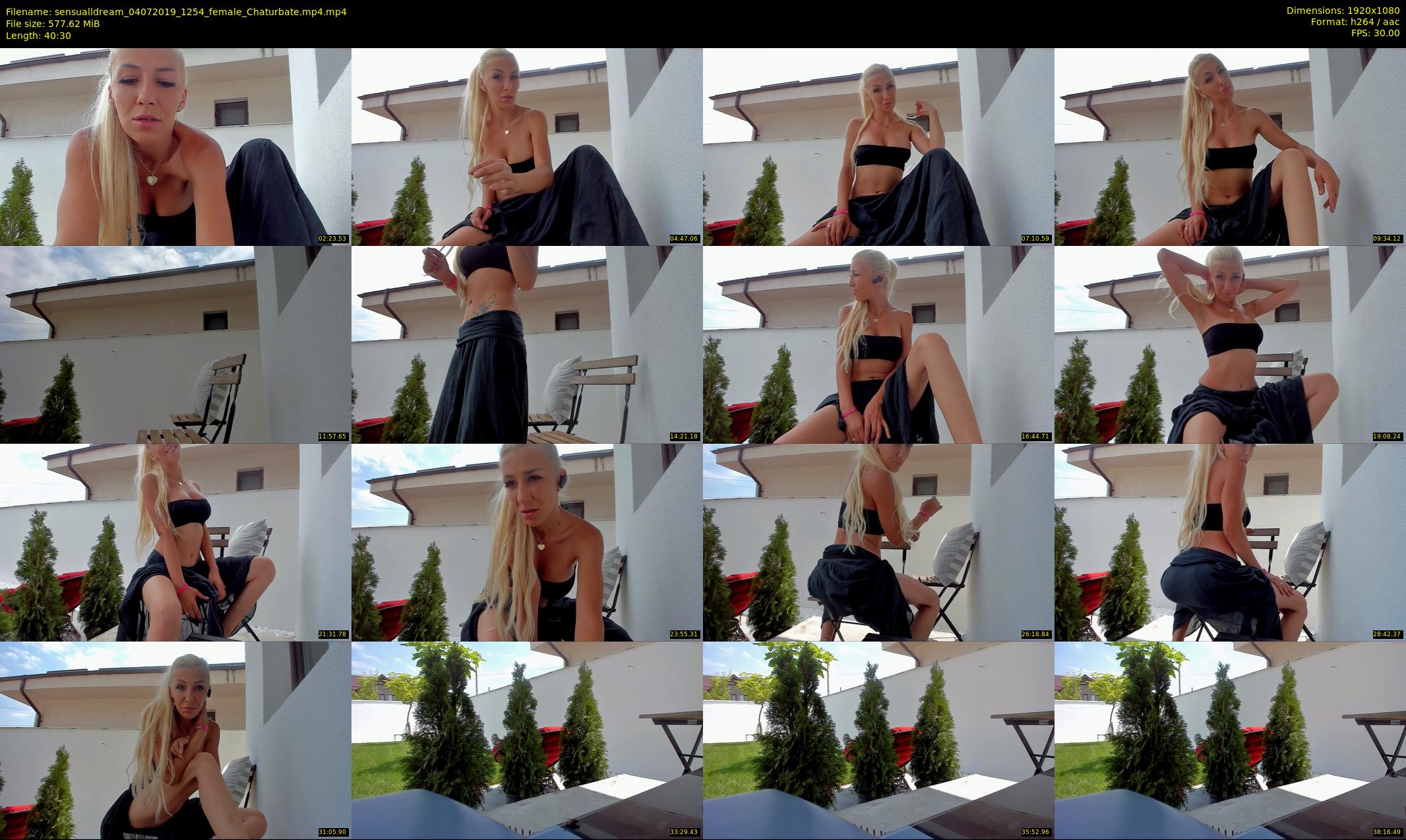 sensualldream — 41 minute Chaturbate female cam show recording, 1080p, Jul 4, 2019