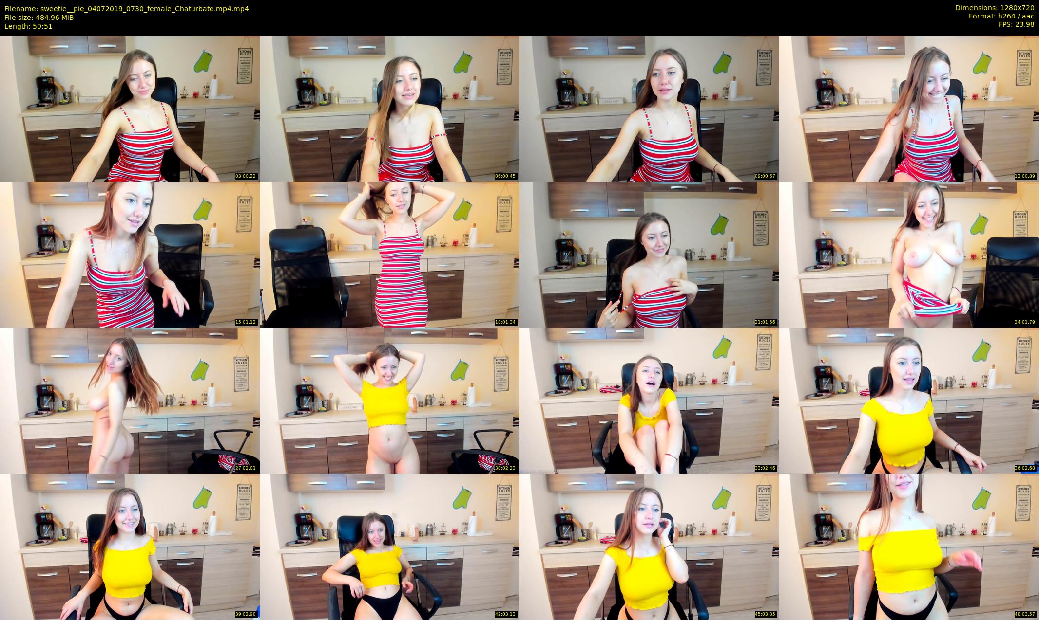 sweetie__pie — 51 minute Chaturbate female cam show recording, 720p, Jul 4, 2019