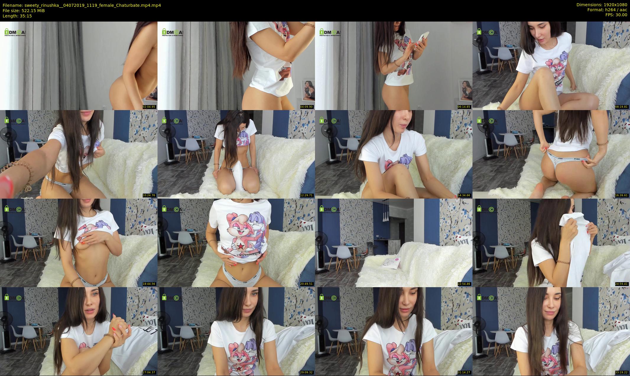 sweety_rinushka_ — 36 minute Chaturbate female cam show recording, 1080p, Jul 4, 2019