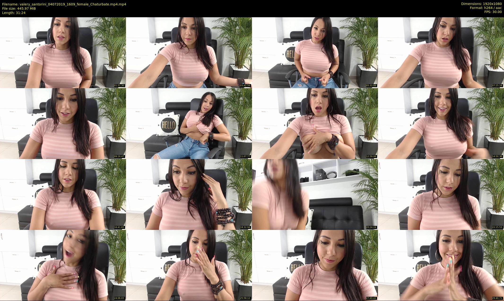 valery_santorini — 32 minute Chaturbate female cam show recording, 1080p, Jul 4, 2019