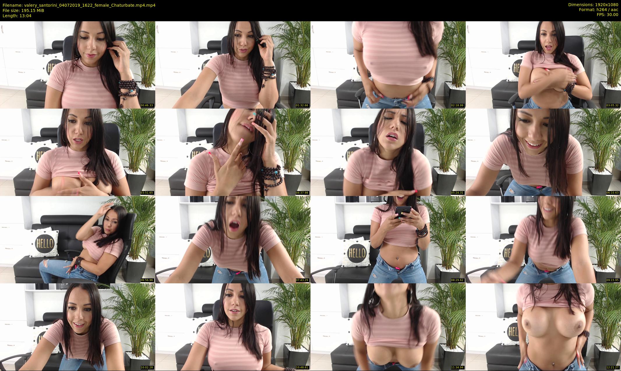 valery_santorini — 14 minute Chaturbate female cam show recording, 1080p, Jul 4, 2019