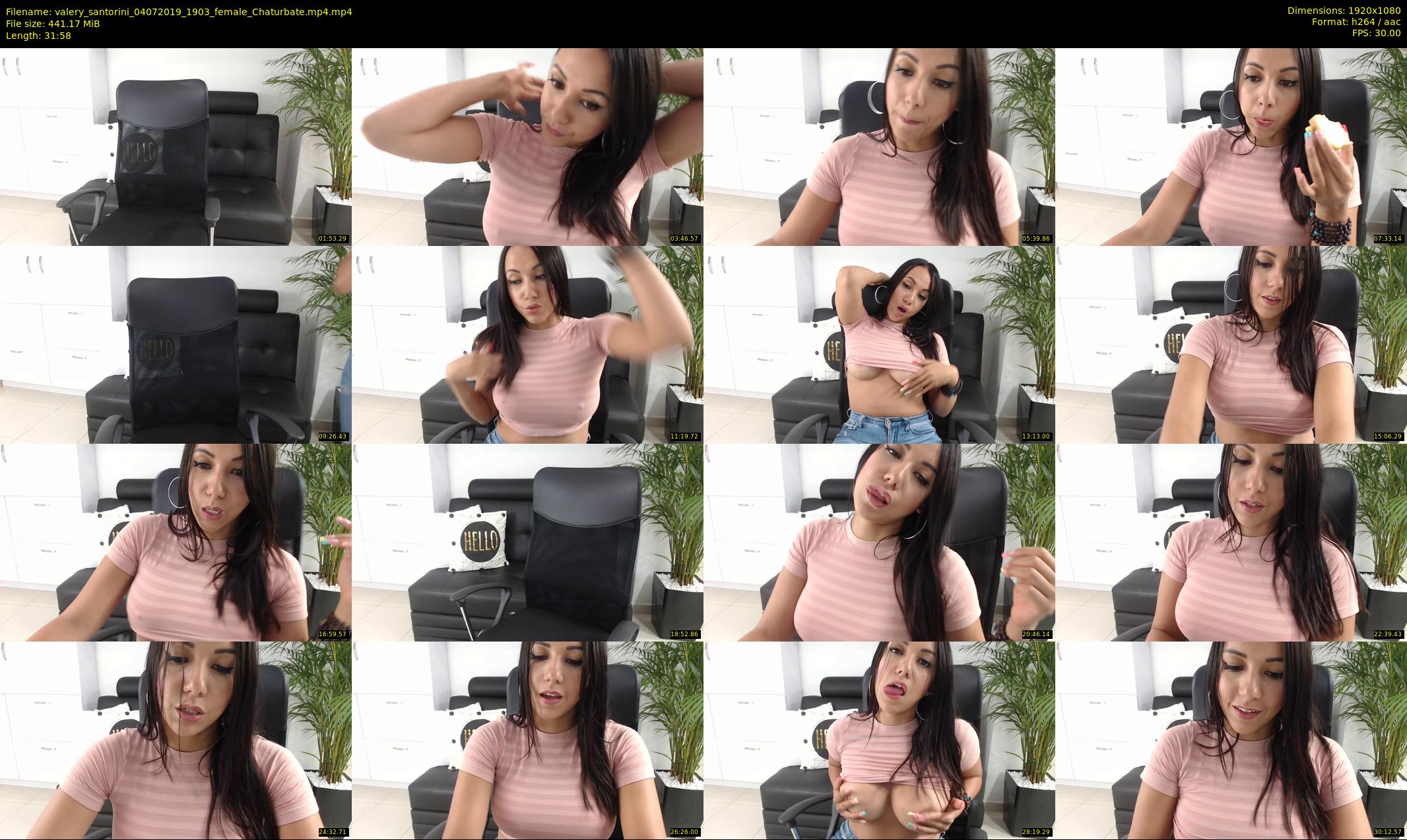 valery_santorini — 32 minute Chaturbate female cam show recording, 1080p, Jul 4, 2019