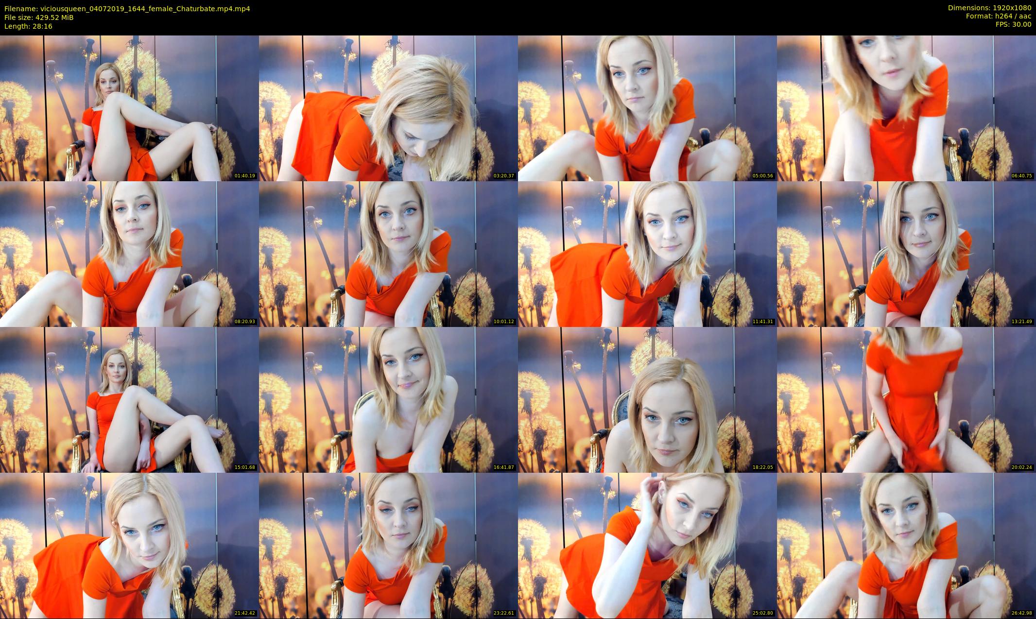 viciousqueen — 29 minute Chaturbate female cam show recording, 1080p, Jul 4, 2019