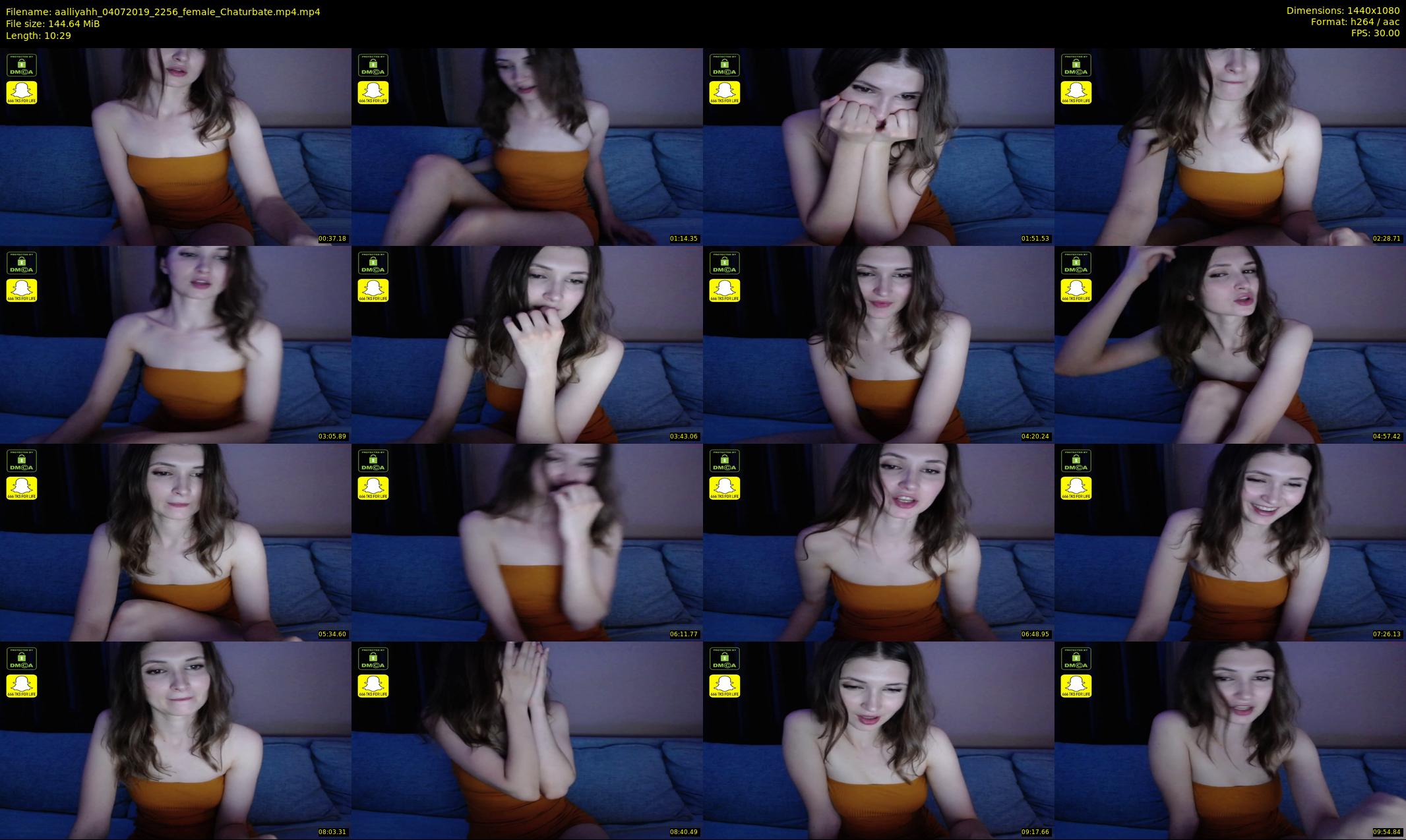 aalliyahh — 11 minute Chaturbate female cam show recording, 1080p, Jul 4, 2019
