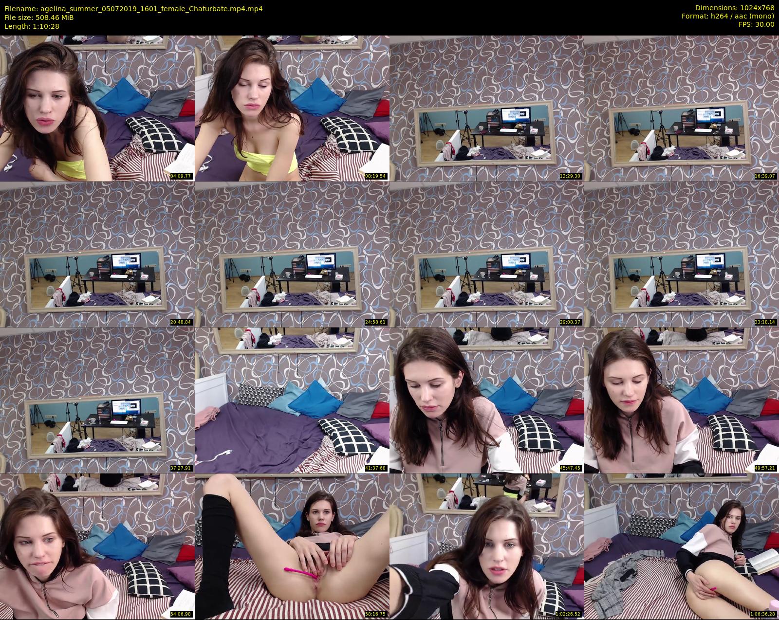 agelina_summer — 71 minute Chaturbate female cam show recording, 720p, Jul 5, 2019