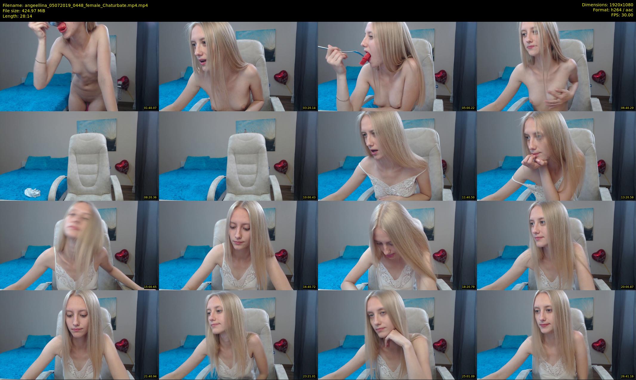angeellina — 29 minute Chaturbate female cam show recording, 1080p, Jul 5, 2019