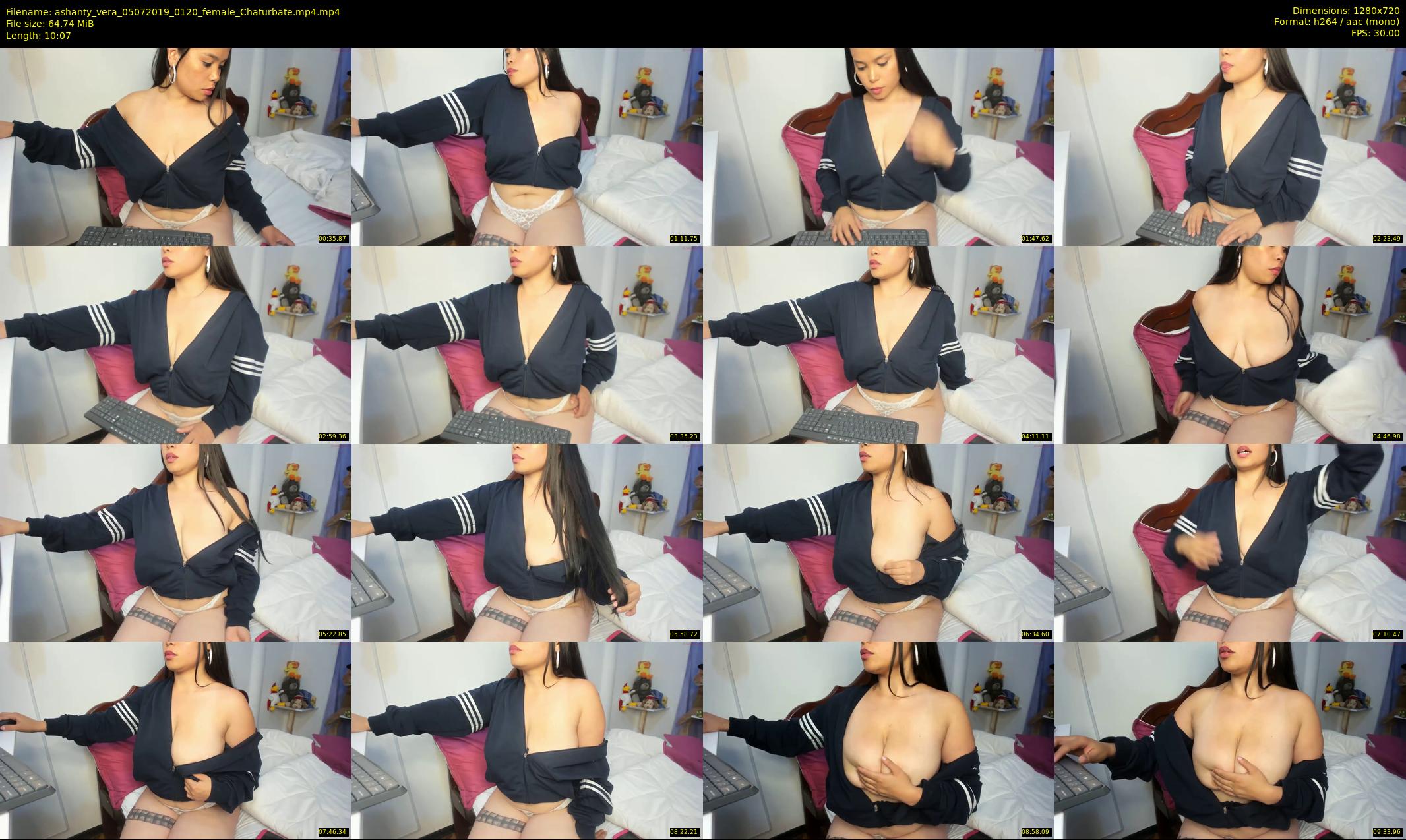 ashanty_vera — 11 minute Chaturbate couple cam show recording, 720p, Jul 5, 2019