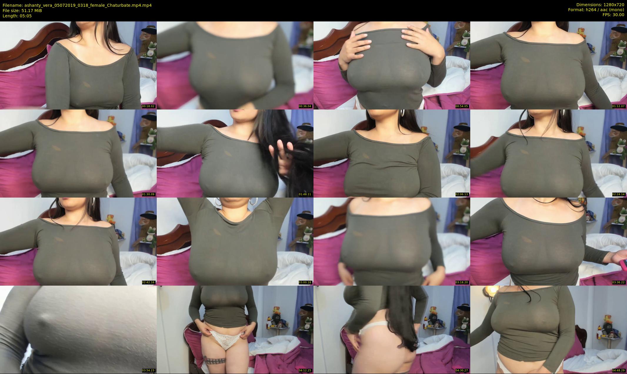 ashanty_vera — 6 minute Chaturbate couple cam show recording, 720p, Jul 5, 2019